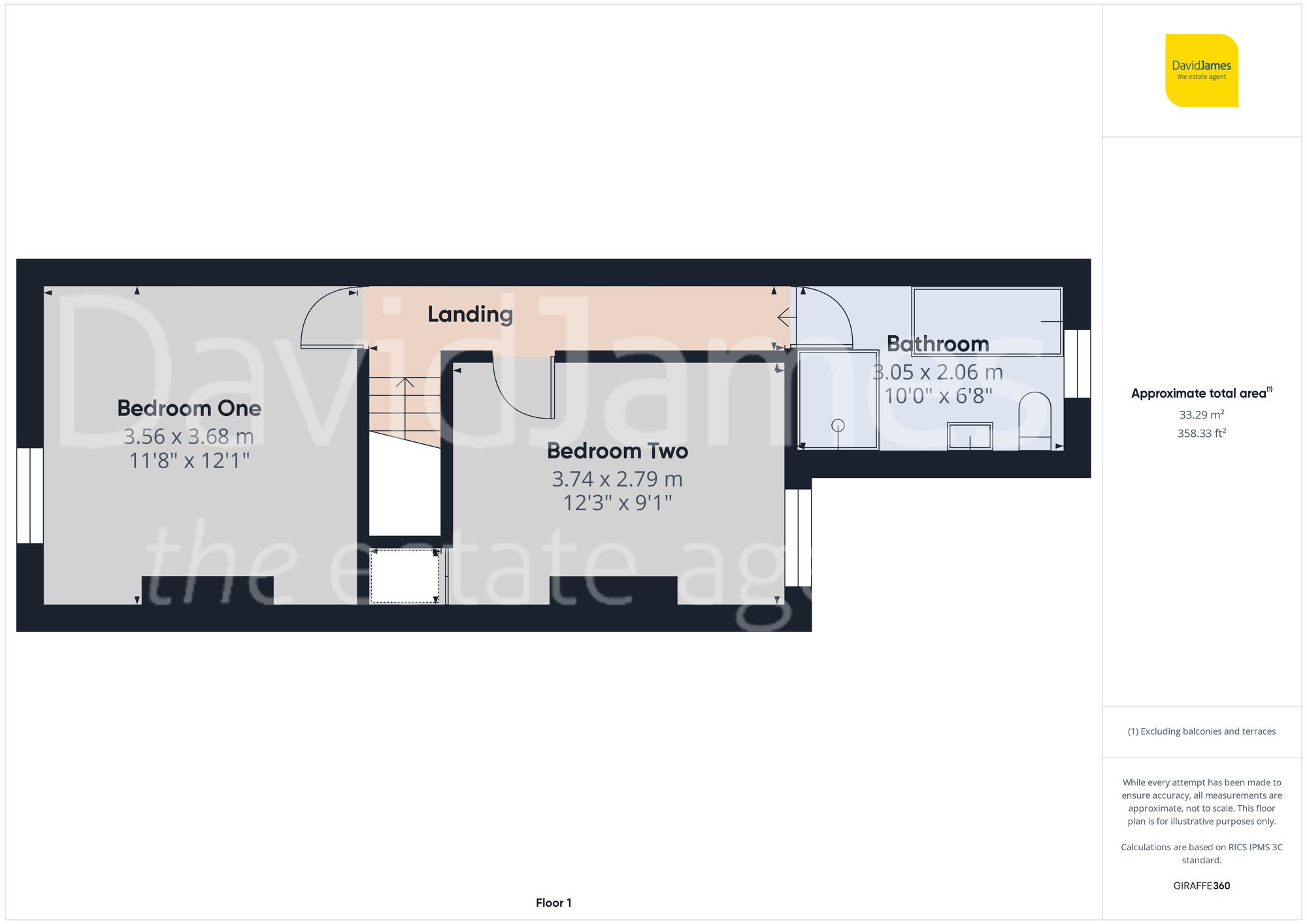 Floorplan for Belvoir Street, Mapperley, Nottingham