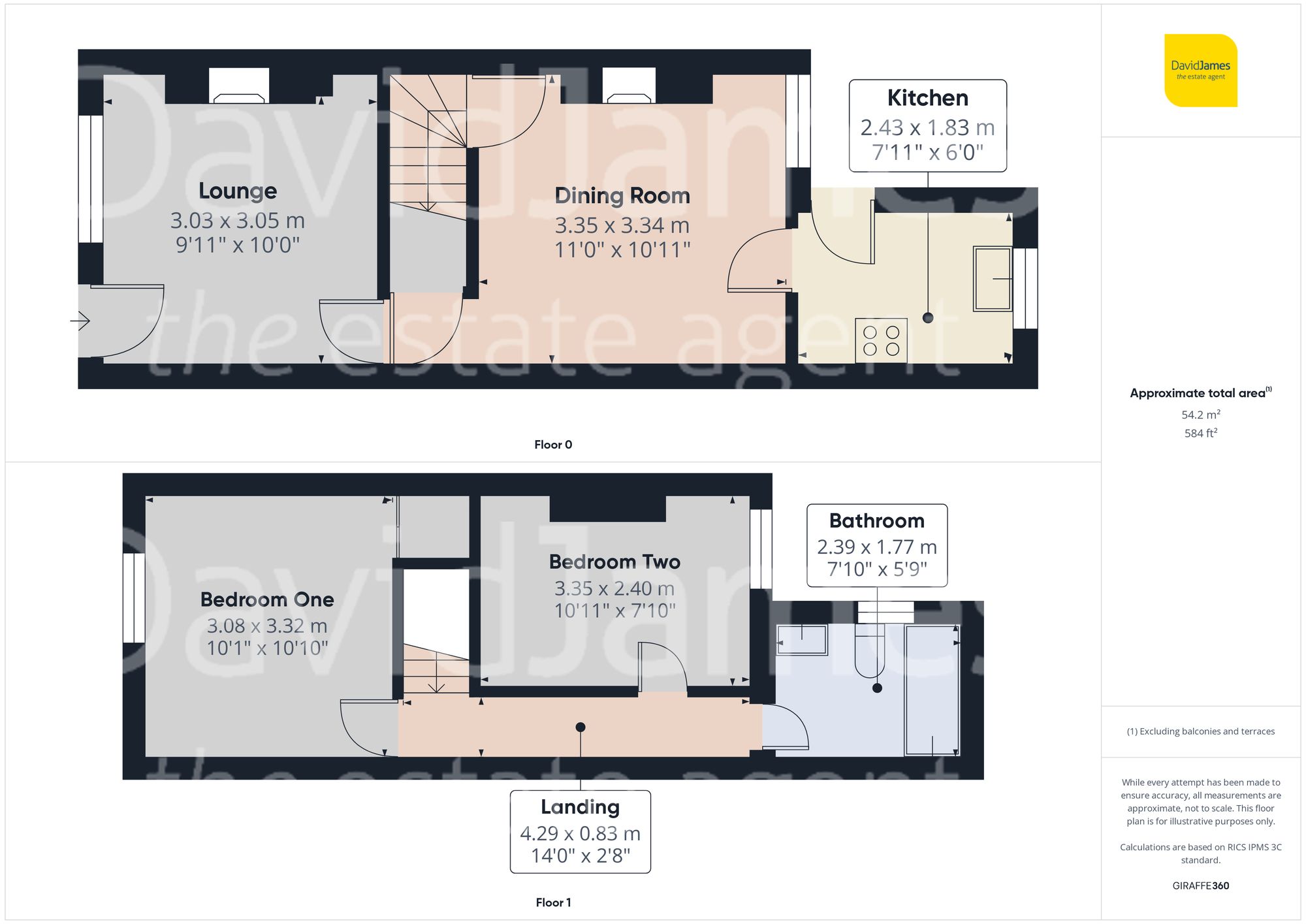 Floorplan for Woodville Road, Sherwood, Nottingham