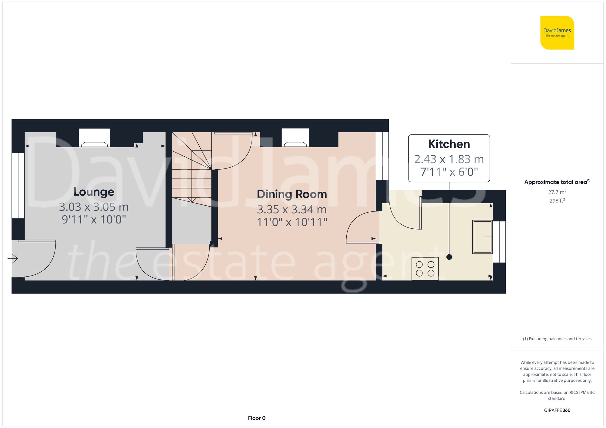 Floorplan for Woodville Road, Sherwood, Nottingham