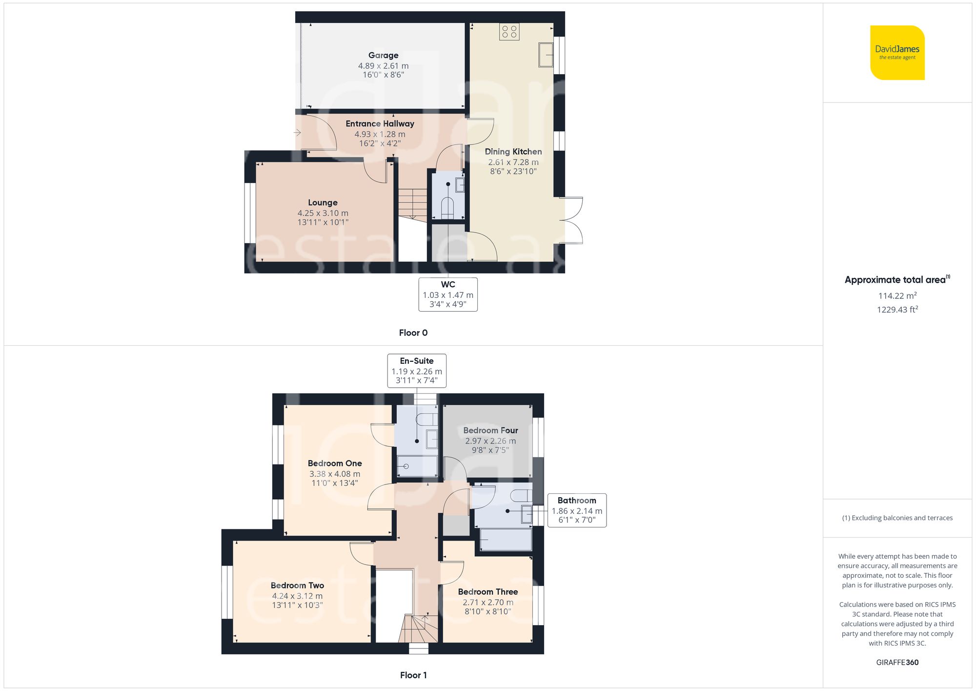 Floorplan for Mandarin Close, Stoke Bardolph/Burton Joyce, Nottingham