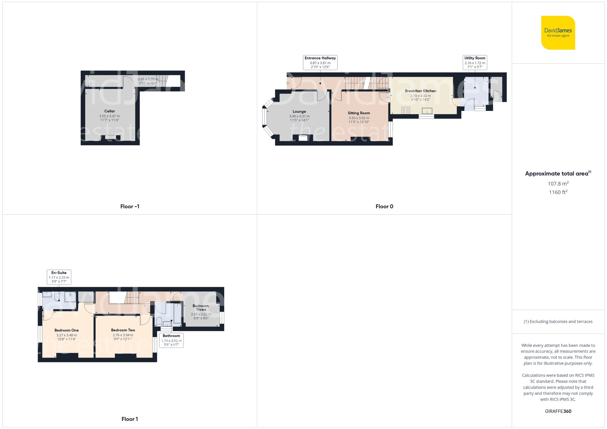Floorplan for Haydn Road, Sherwood, Nottingham