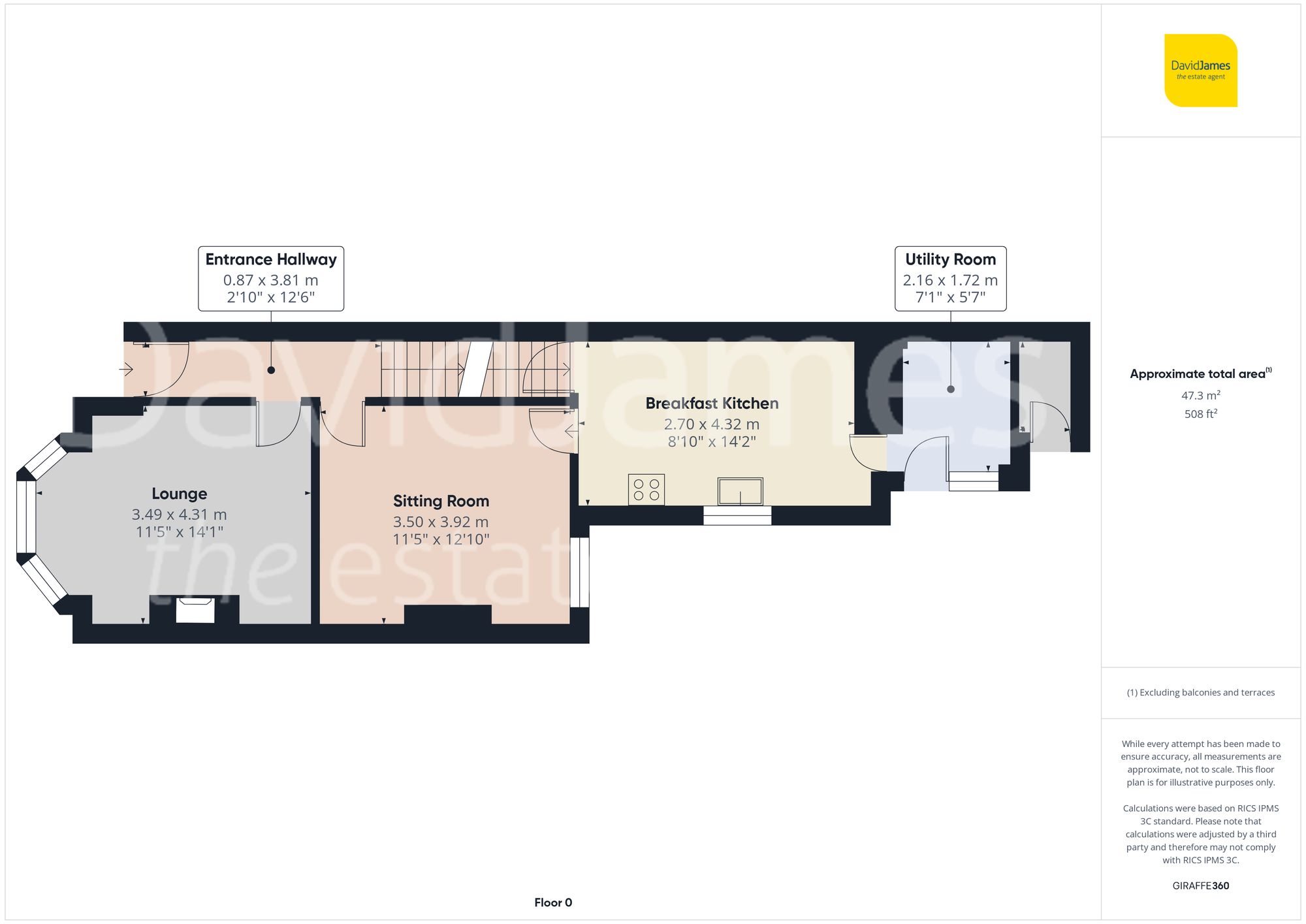 Floorplan for Haydn Road, Sherwood, Nottingham