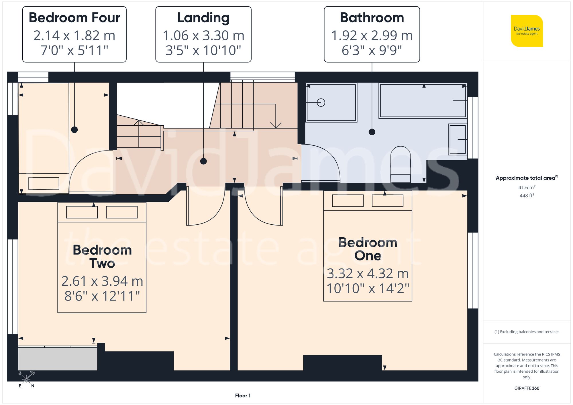 Floorplan for Kenrick Road, Mapperley, Nottingham