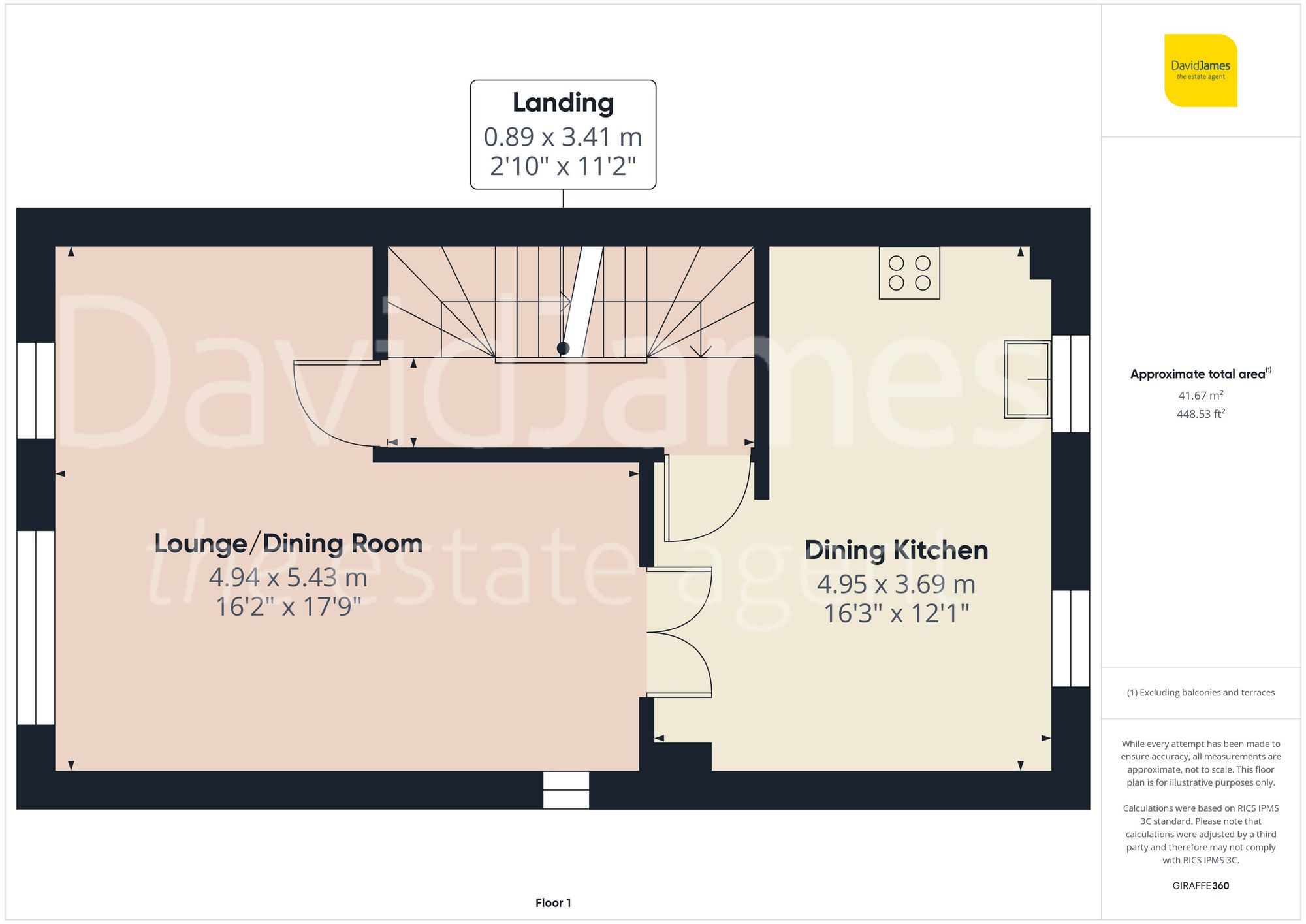 Floorplan for Linden Place, Mapperley, Nottingham
