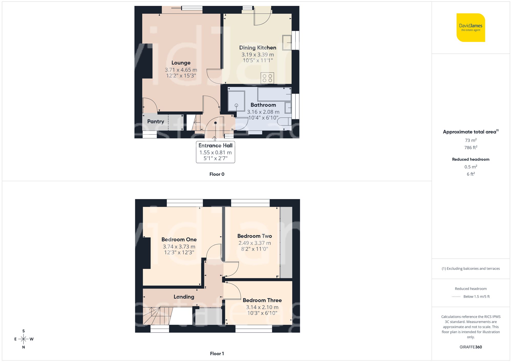 Floorplan for Young Crescent, Sutton-In-Ashfield, Nottingham