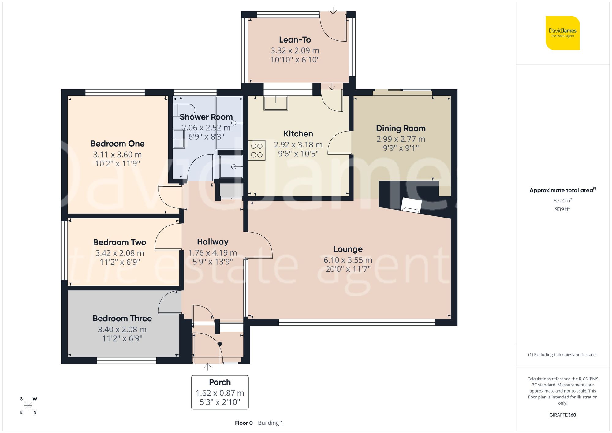 Floorplan for Buttery Lane, Sutton in Ashfield, Nottinghamshire