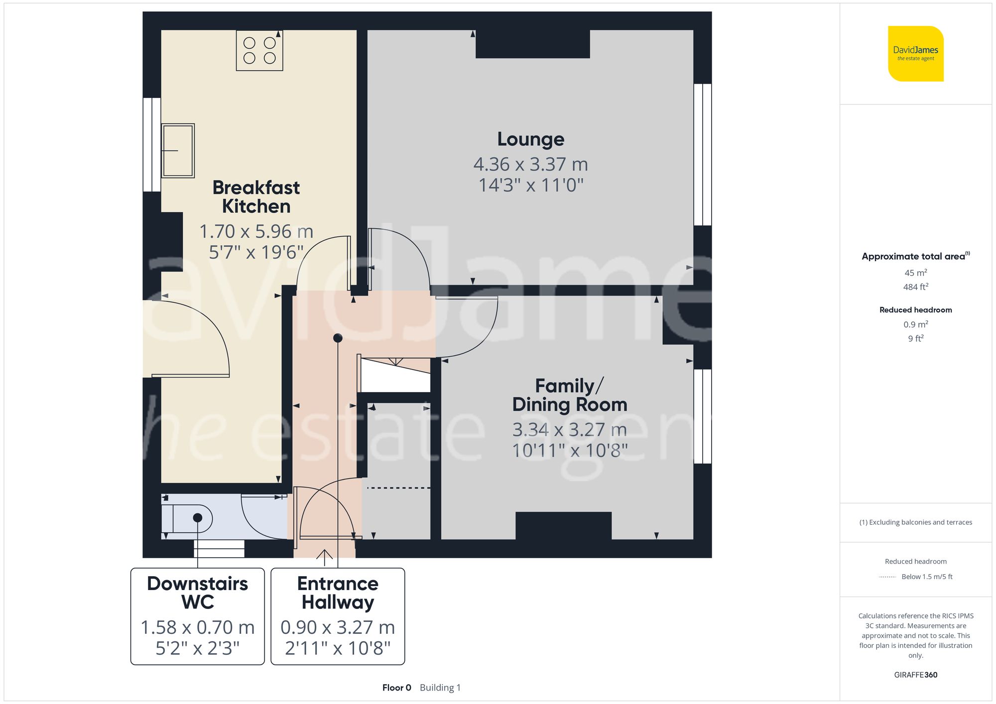 Floorplan for Carlton Hill, Carlton, Nottingham