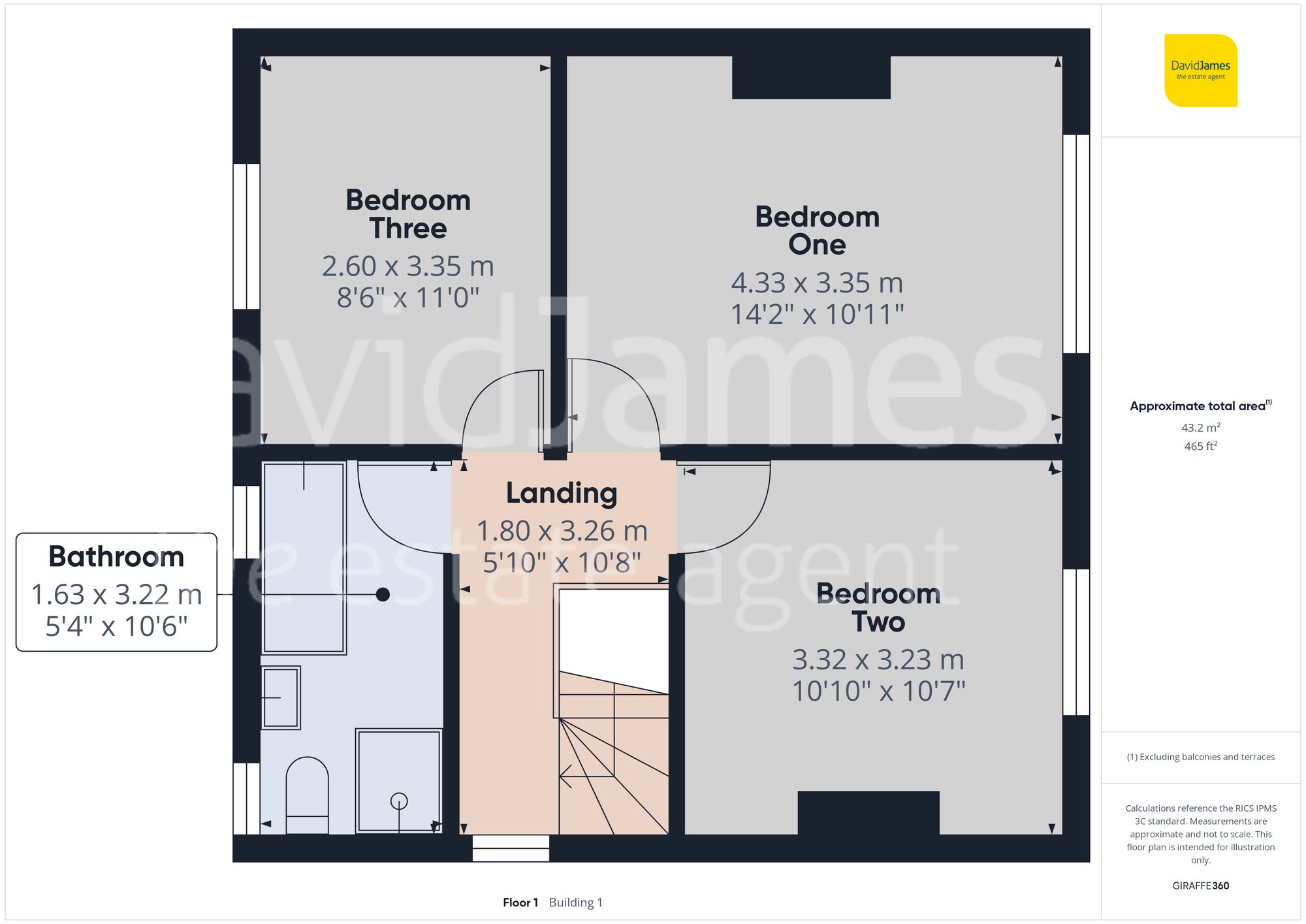 Floorplan for Carlton Hill, Carlton, Nottingham