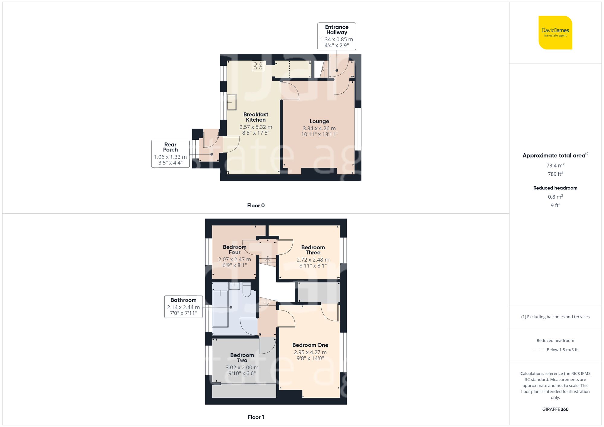 Floorplan for Totnes Road, Bakersfield, Nottingham