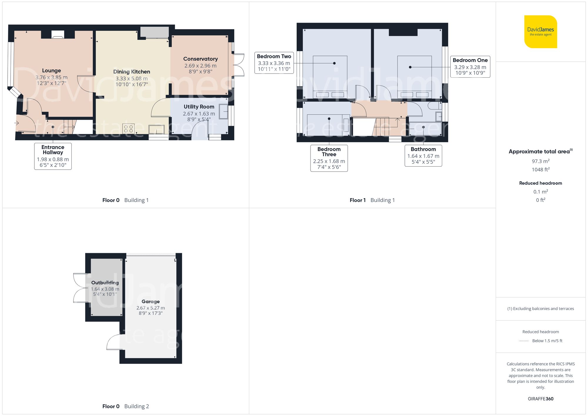 Floorplan for Roseleigh Avenue, Mapperley, Nottingham