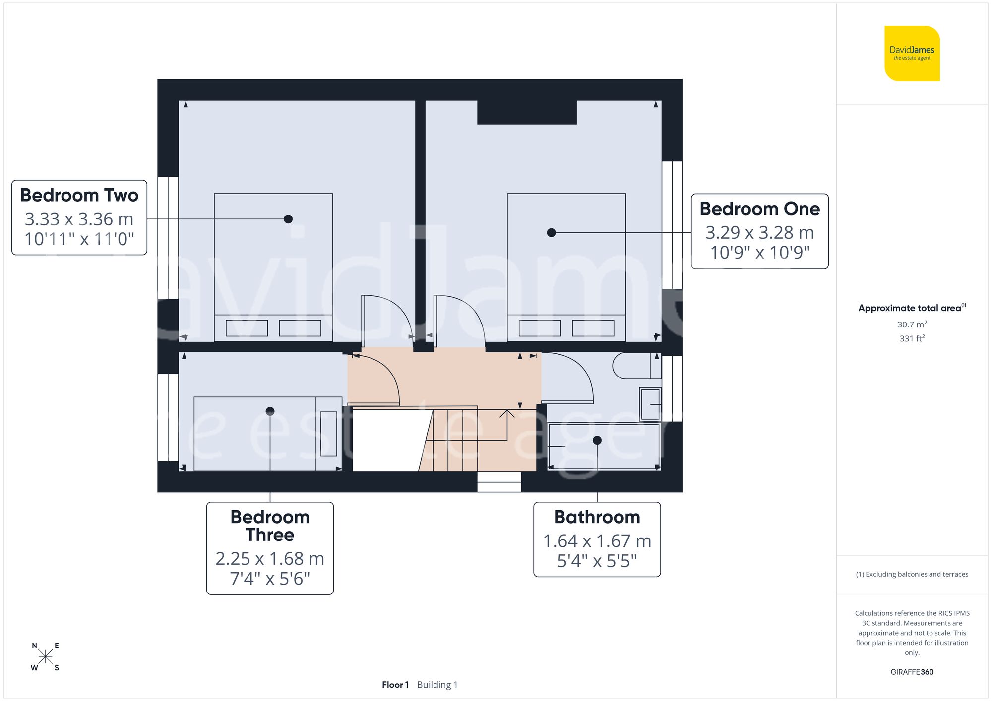 Floorplan for Roseleigh Avenue, Mapperley, Nottingham