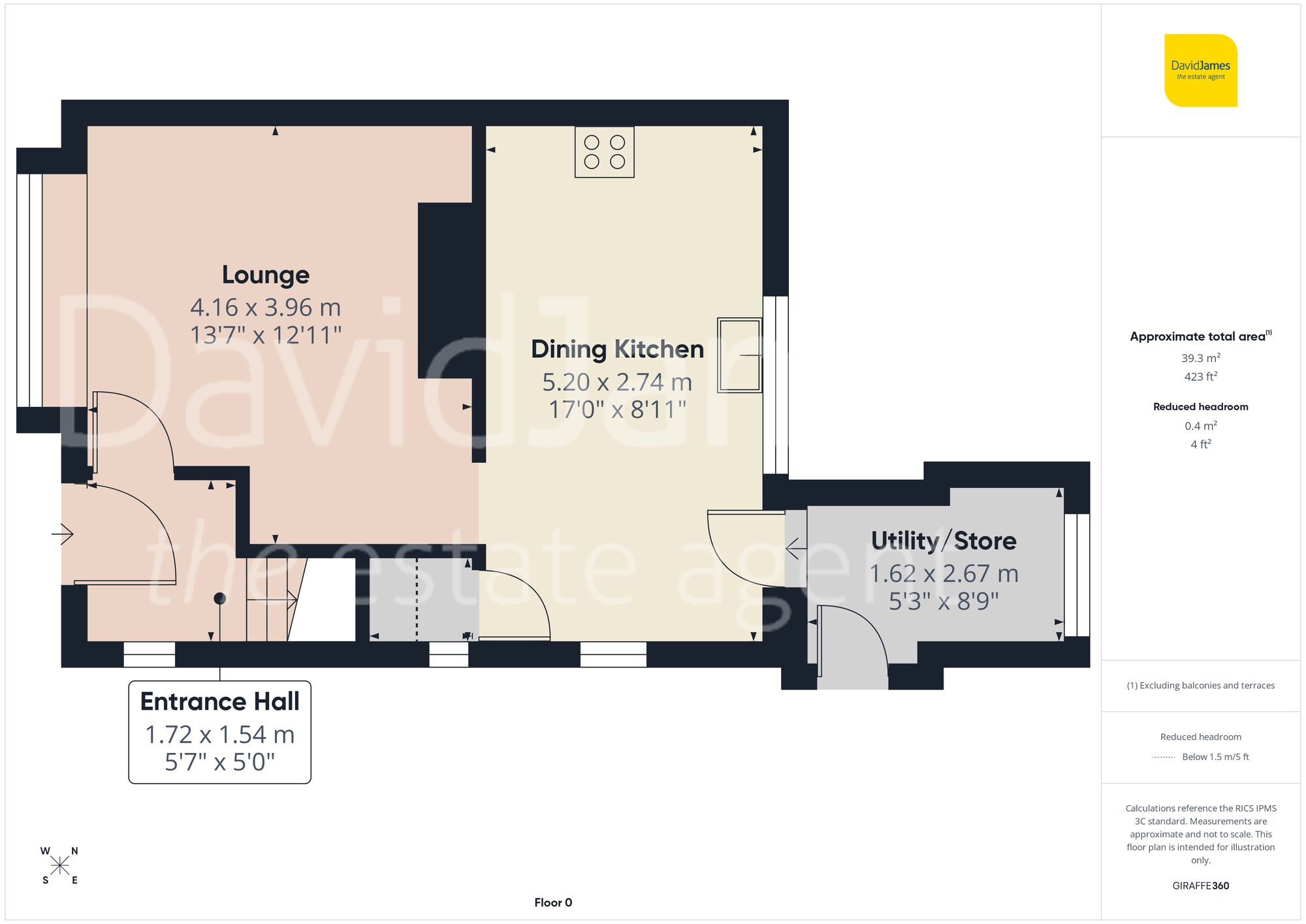 Floorplan for Lee Road, Calverton, Nottingham