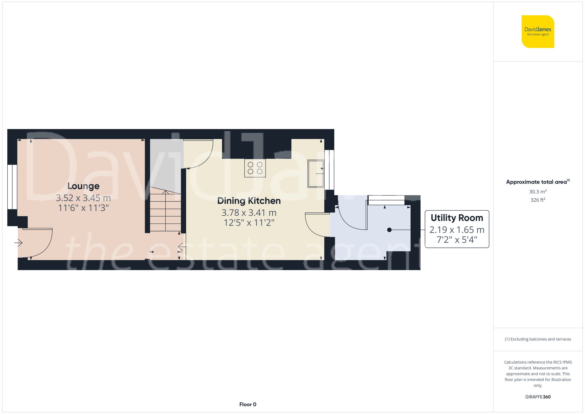 Floorplan for Lyndhurst Road, Sneinton, Nottingham