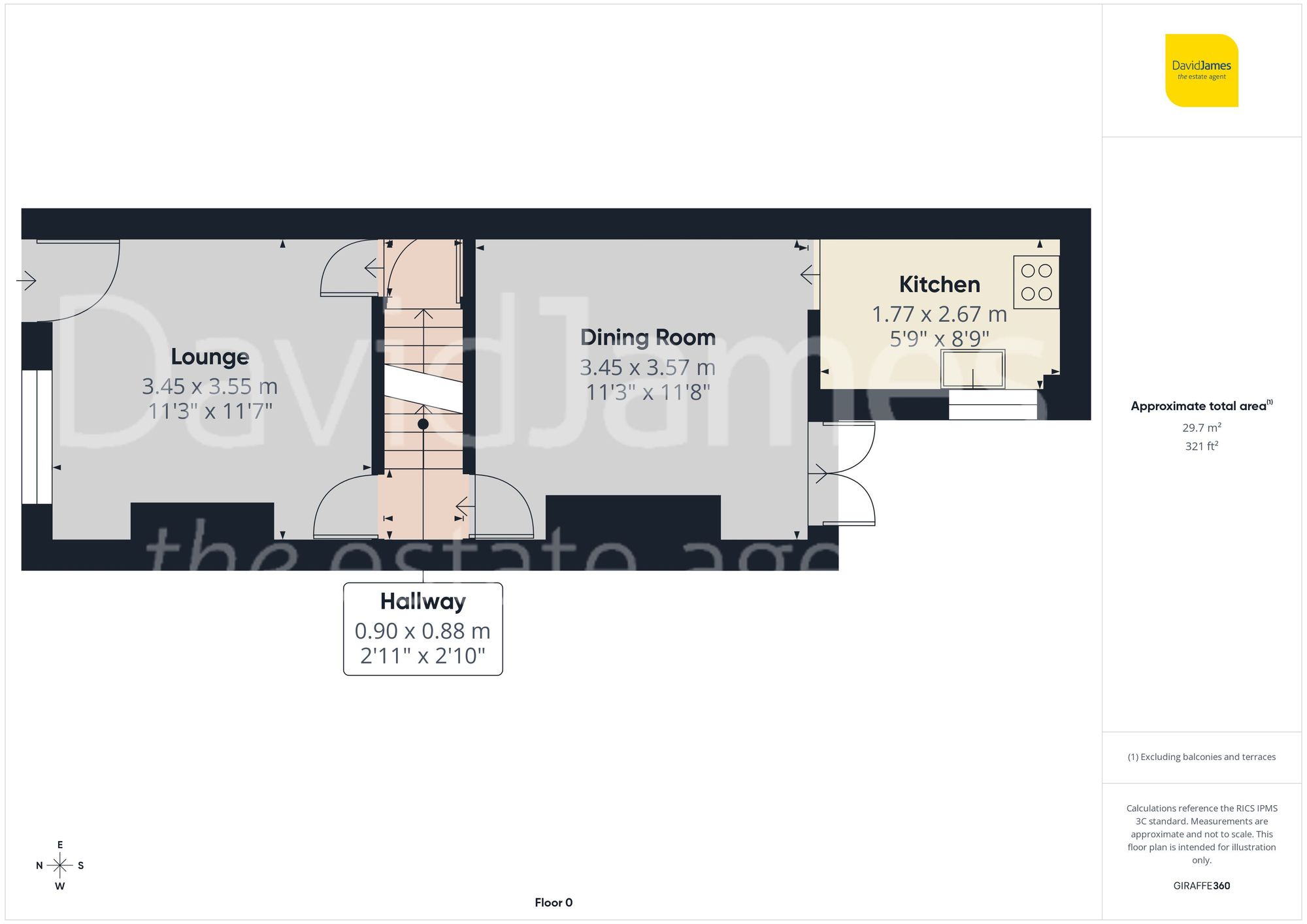 Floorplan for Huthwaite Road, Sutton in Ashfield, Nottinghamshire