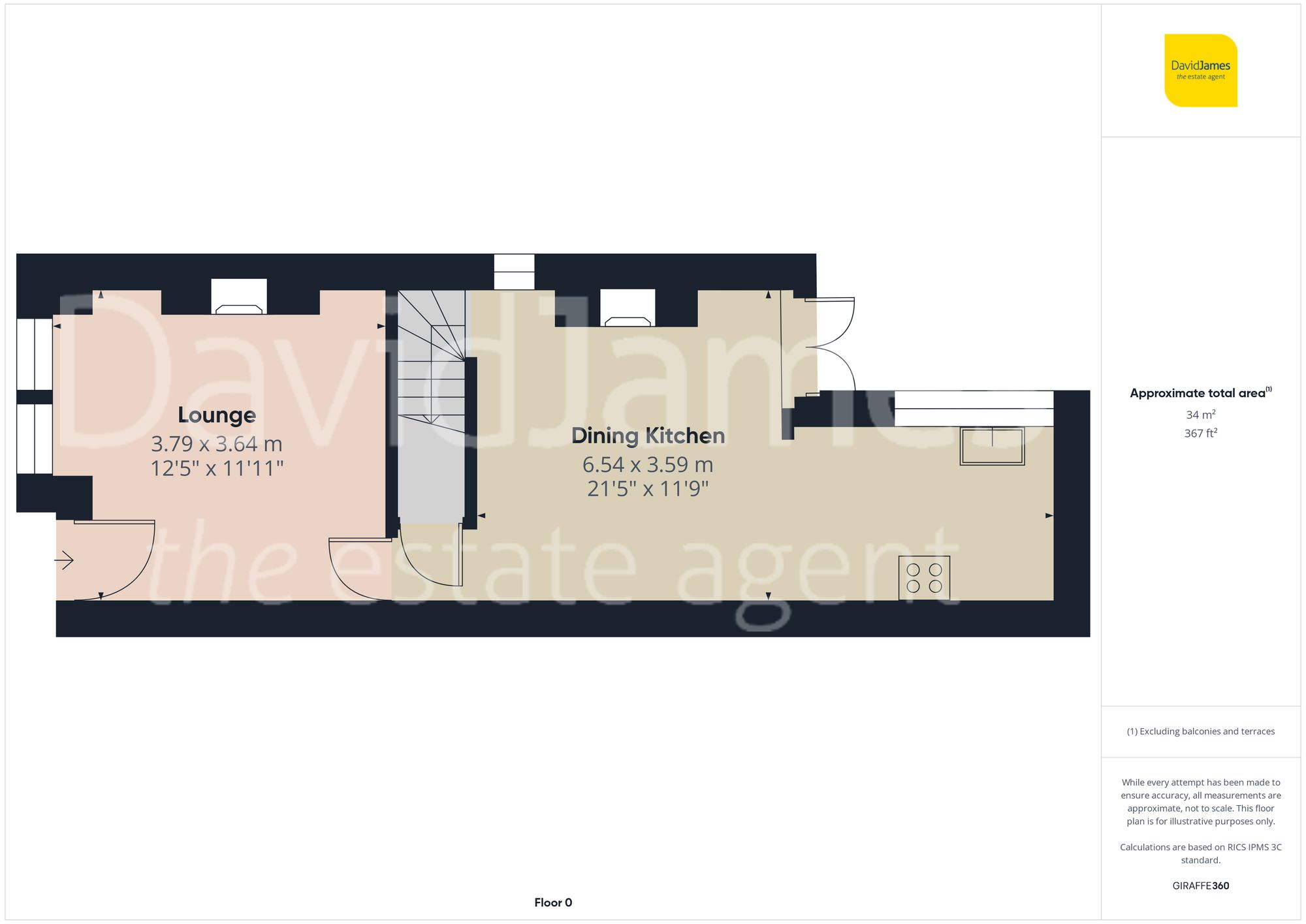 Floorplan for Sedgley Avenue, Sneinton, Nottingham
