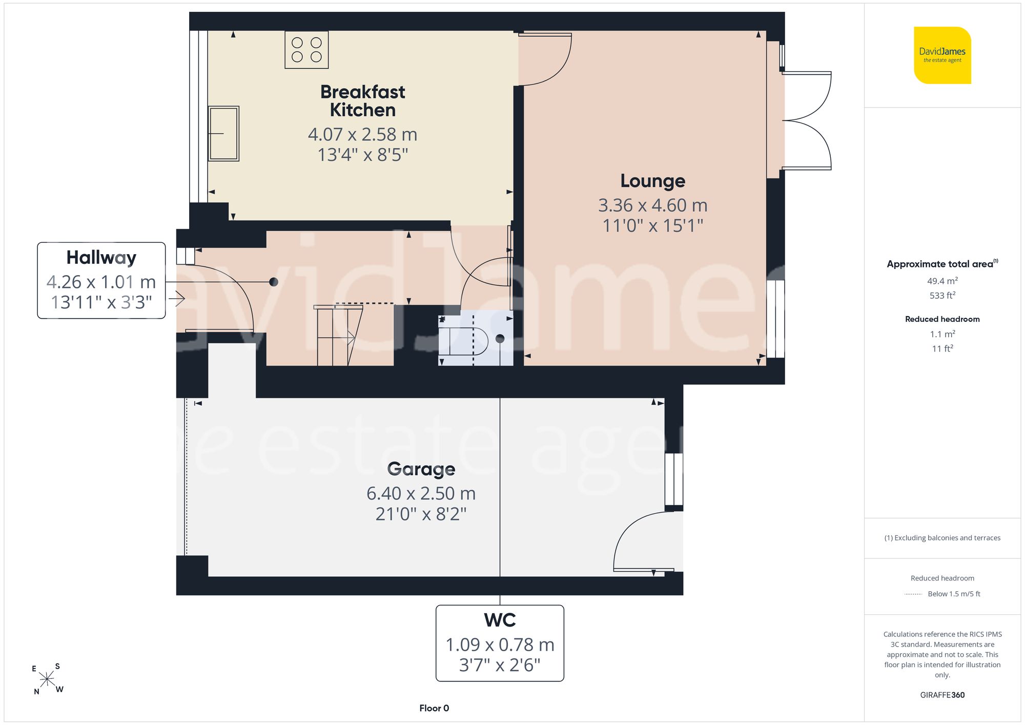Floorplan for Syke Road, Nottingham