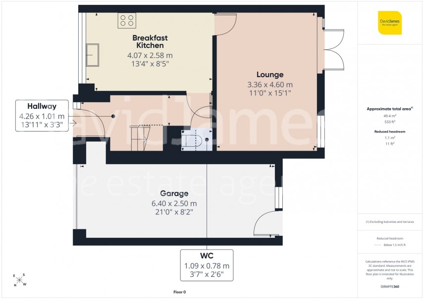 Floorplan for Syke Road, Nottingham