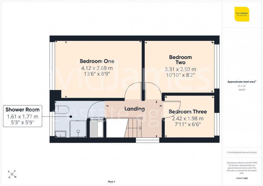 Floorplan for Syke Road, Nottingham