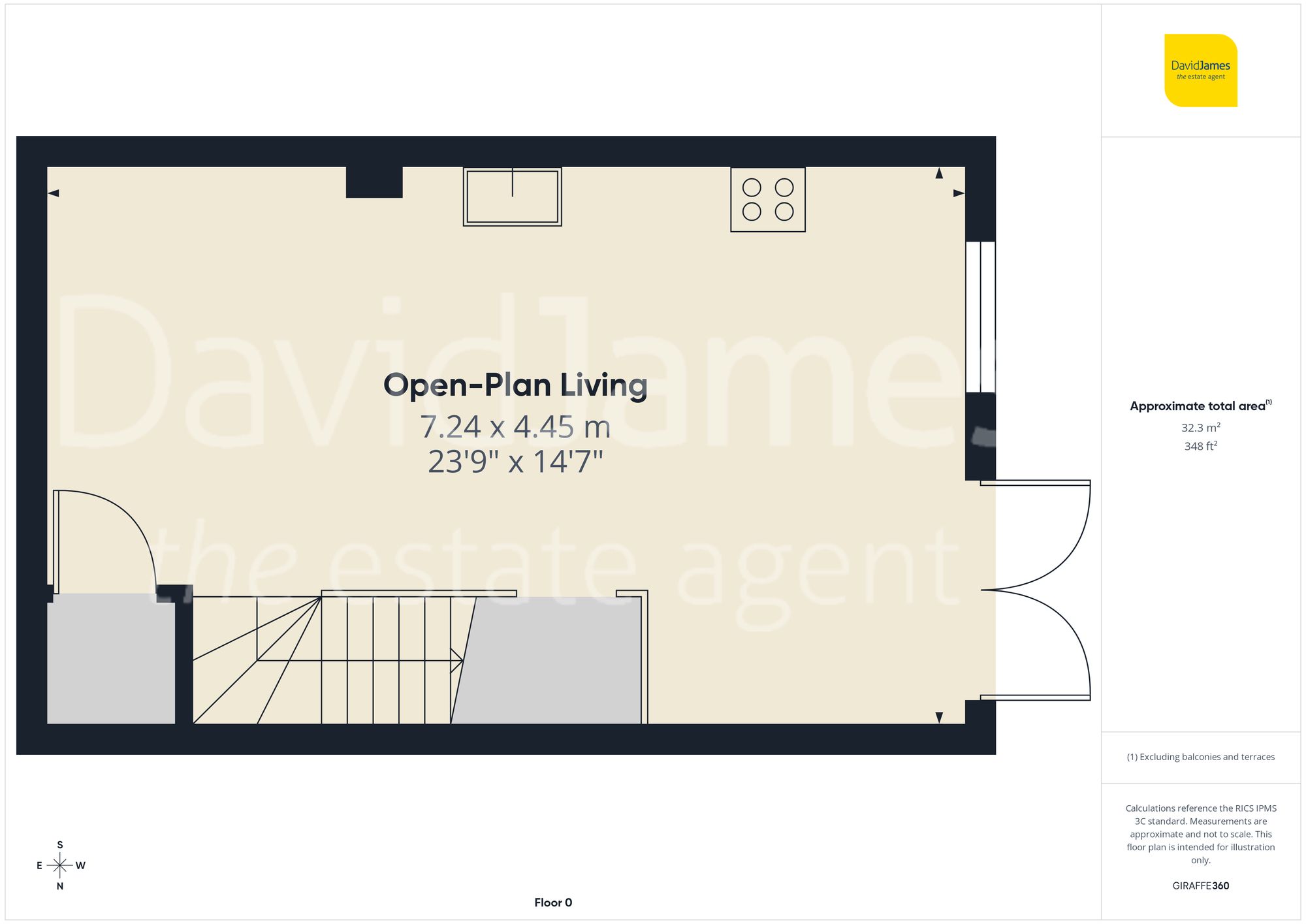 Floorplan for St.Matthias Road, Nottingham