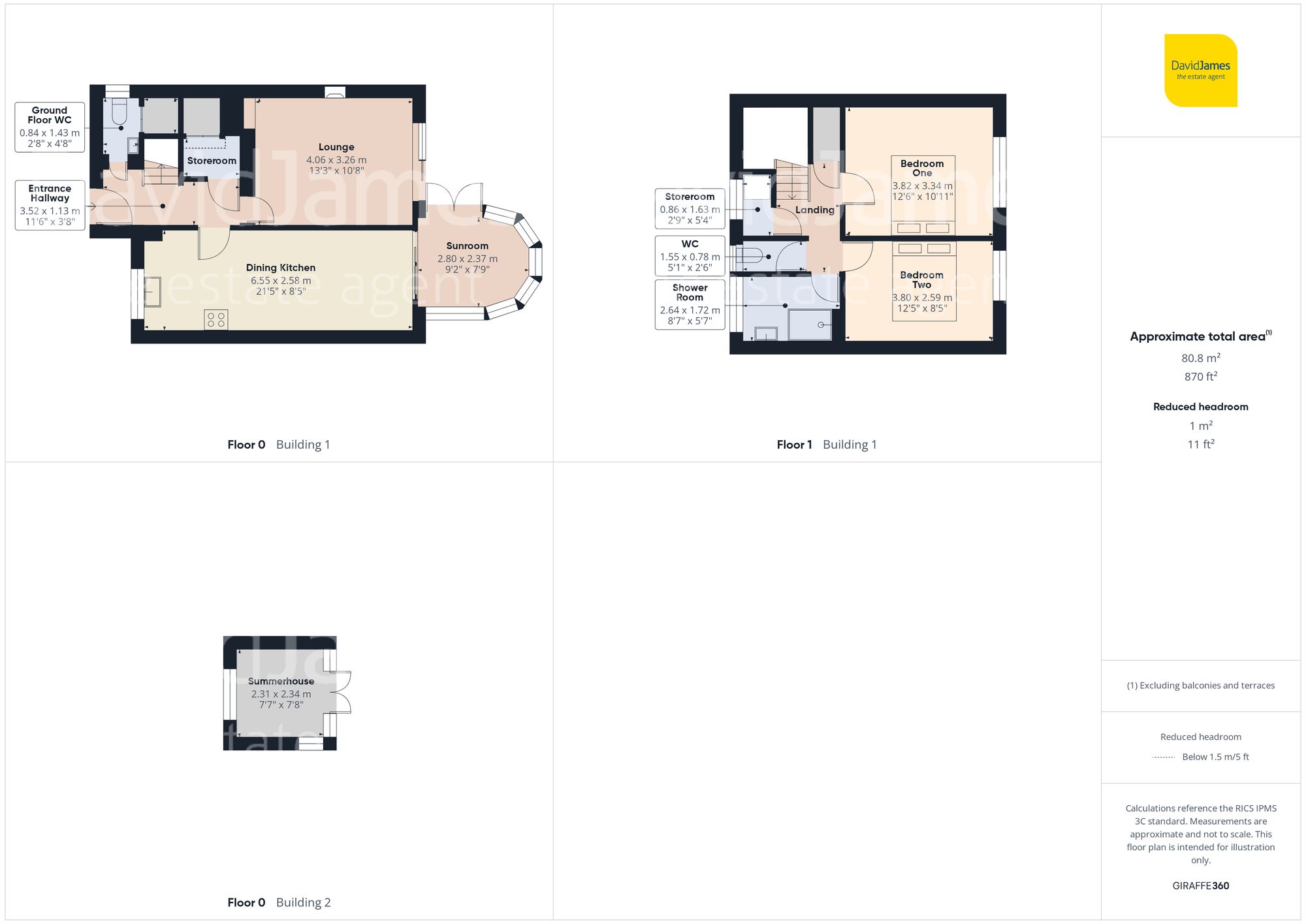 Floorplan for Curlew Close, Nottingham