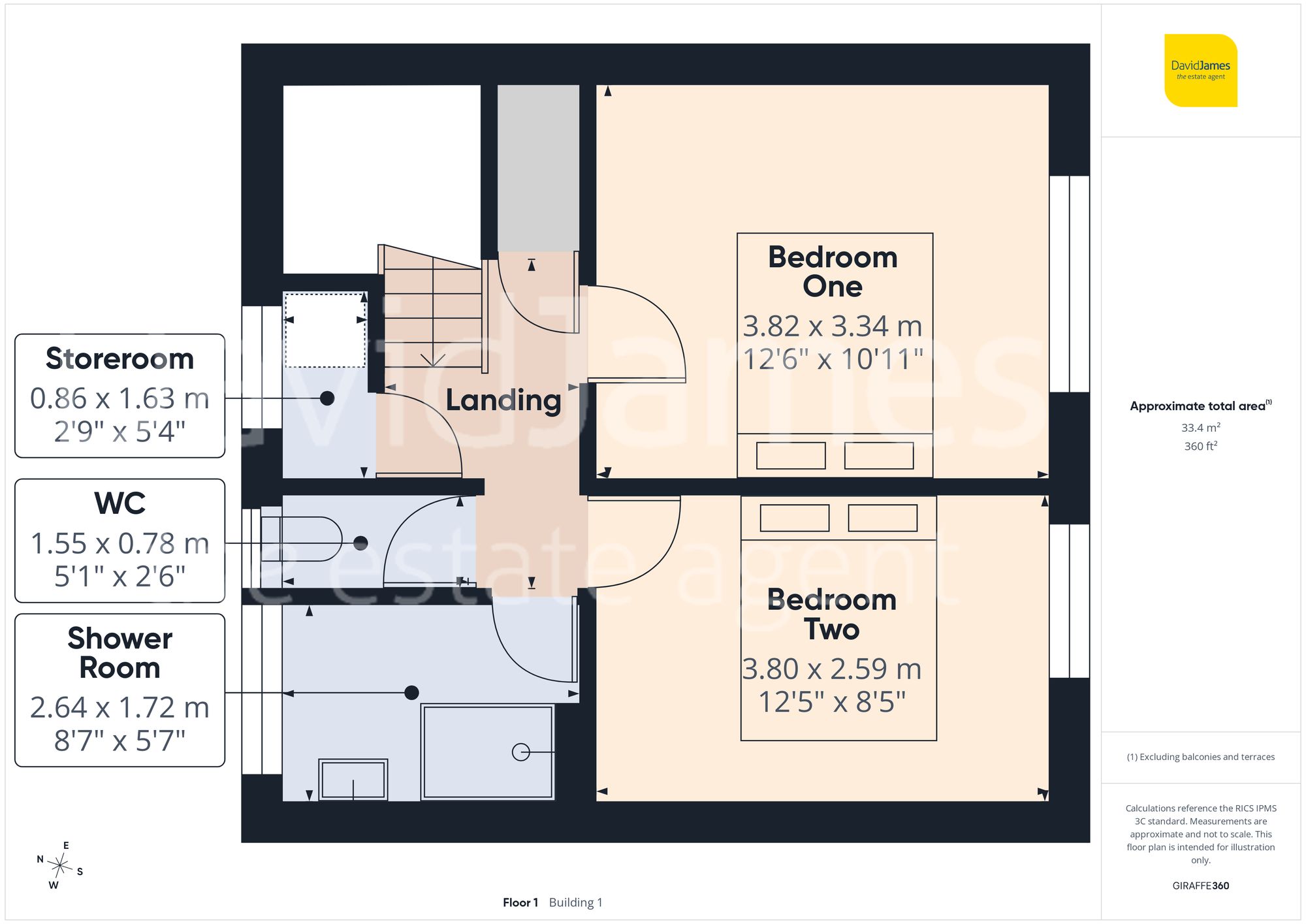Floorplan for Curlew Close, Nottingham