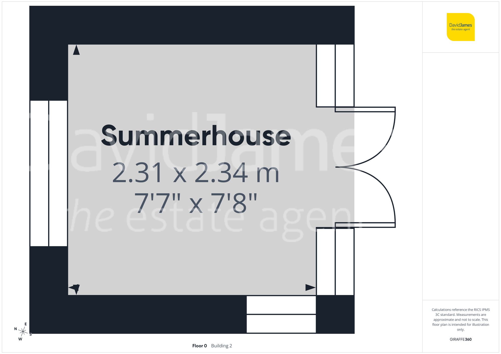 Floorplan for Curlew Close, Nottingham