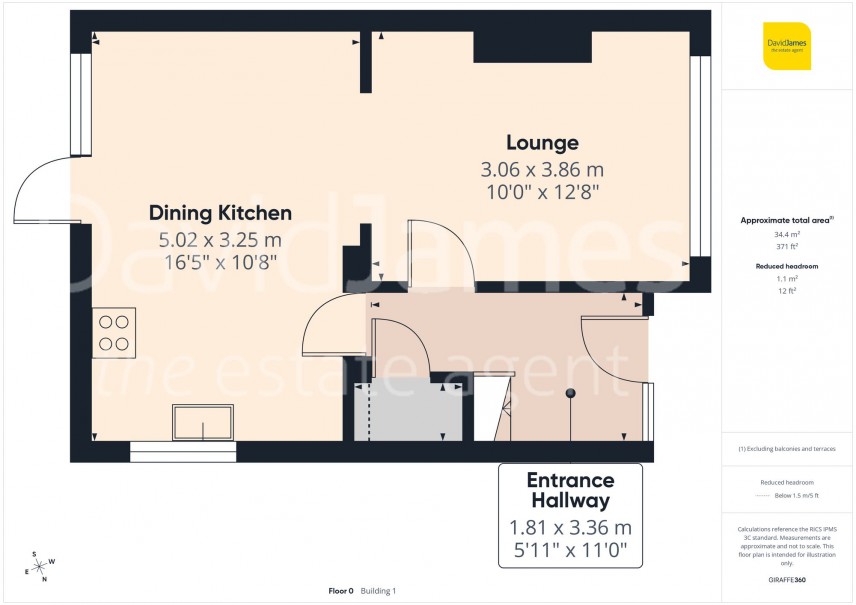 Floorplan for Hunter Road, Arnold, Nottingham
