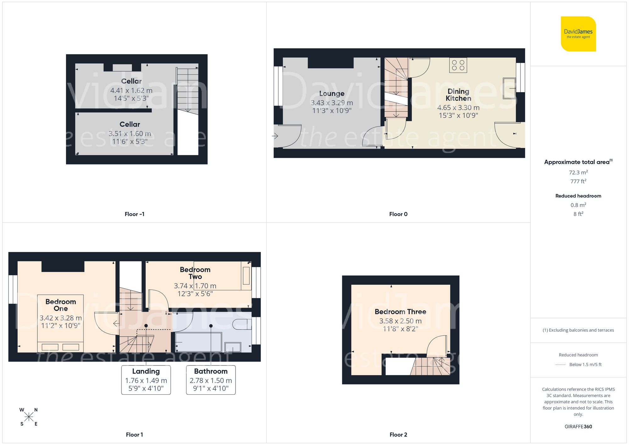 Floorplan for Ridgway Street, Nottingham