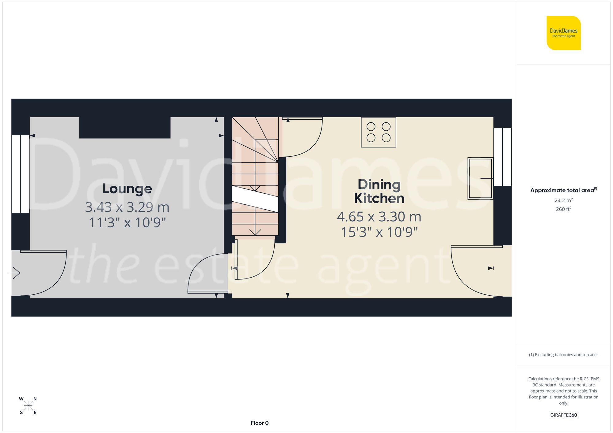 Floorplan for Ridgway Street, Nottingham
