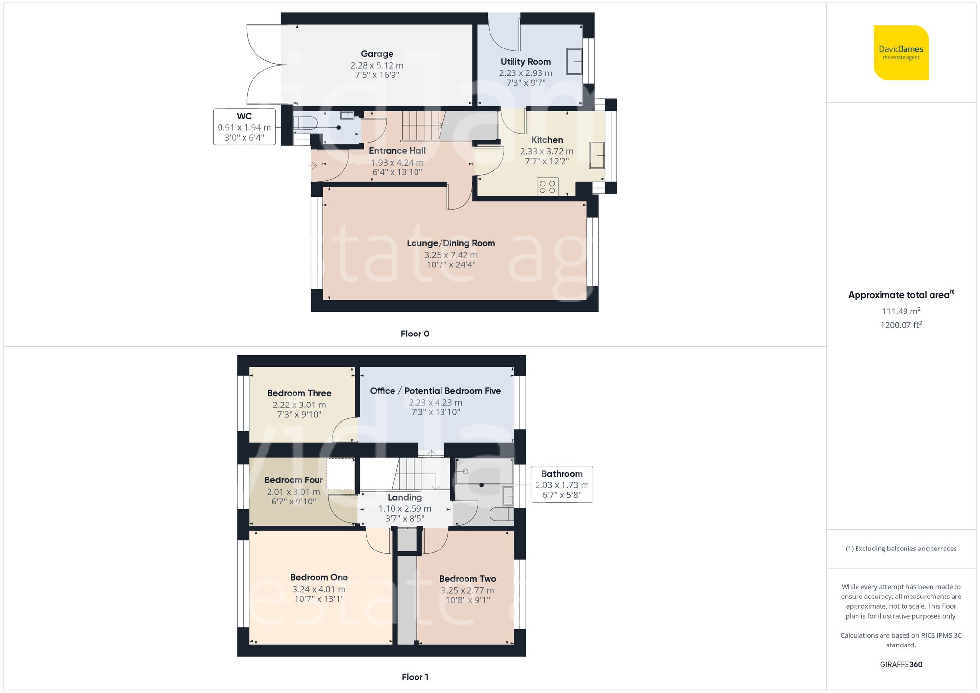 Floorplan for Aviemore Close, Arnold, Nottingham