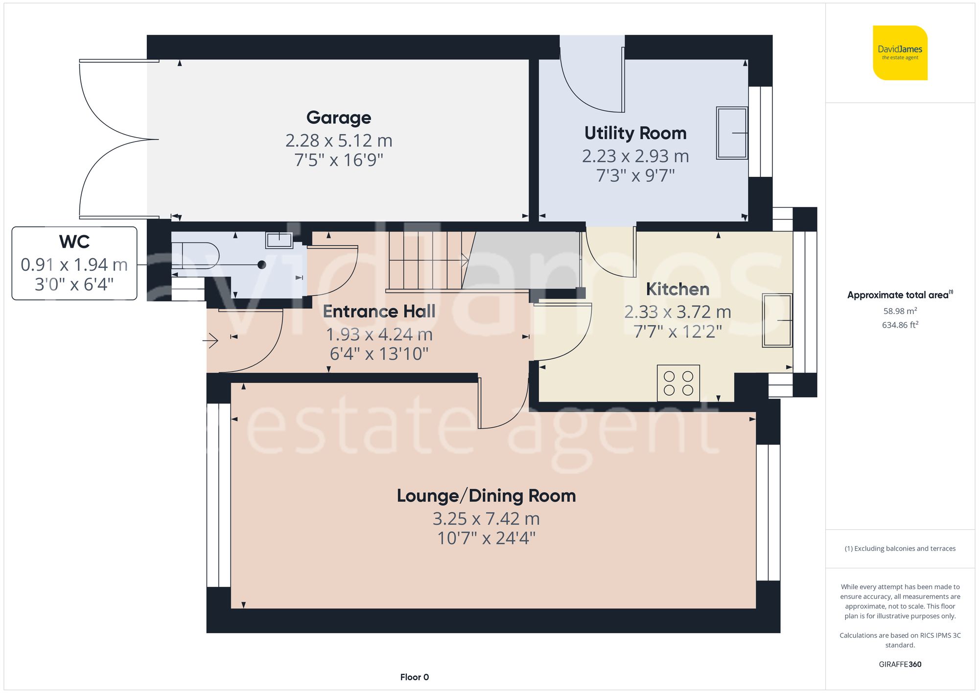 Floorplan for Aviemore Close, Arnold, Nottingham
