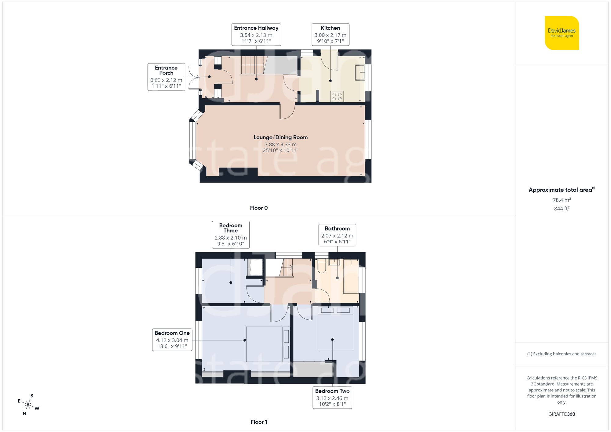 Floorplan for Dale Grove, Sneinton, Nottingham