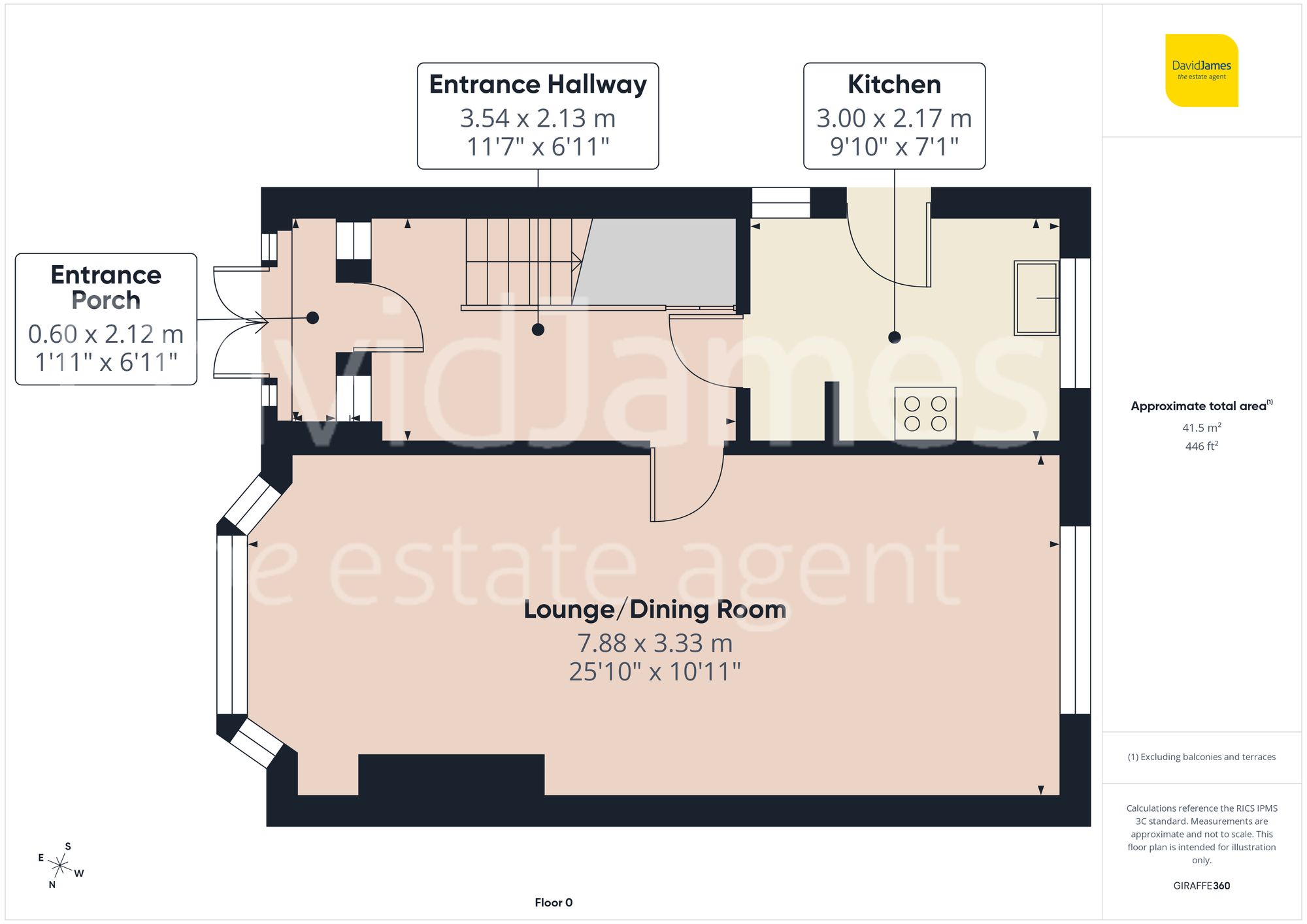 Floorplan for Dale Grove, Sneinton, Nottingham