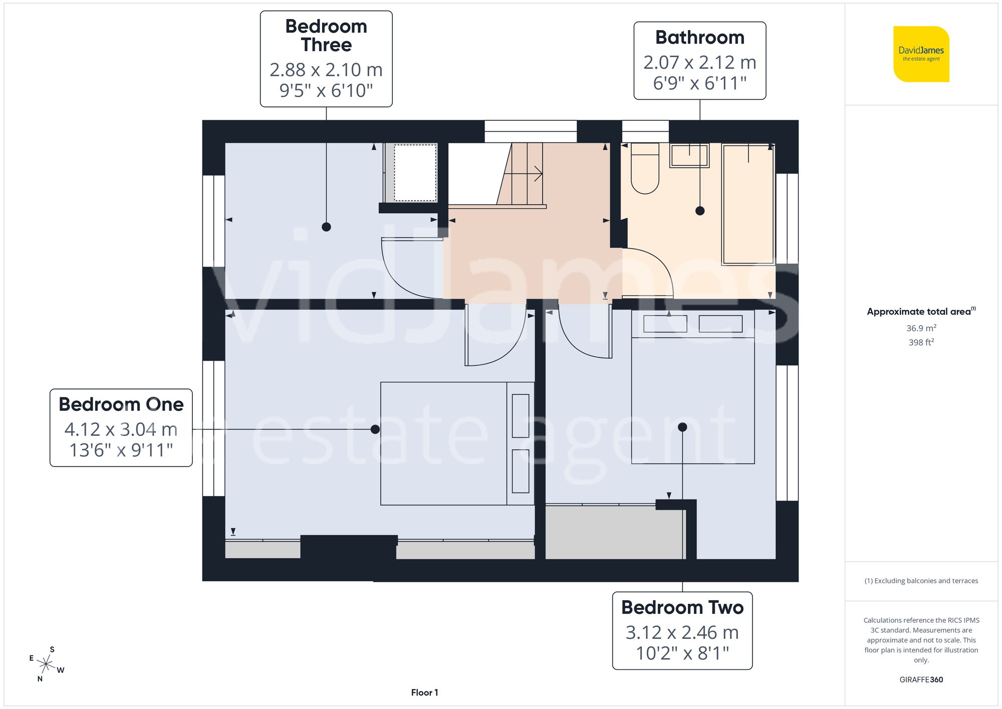 Floorplan for Dale Grove, Sneinton, Nottingham