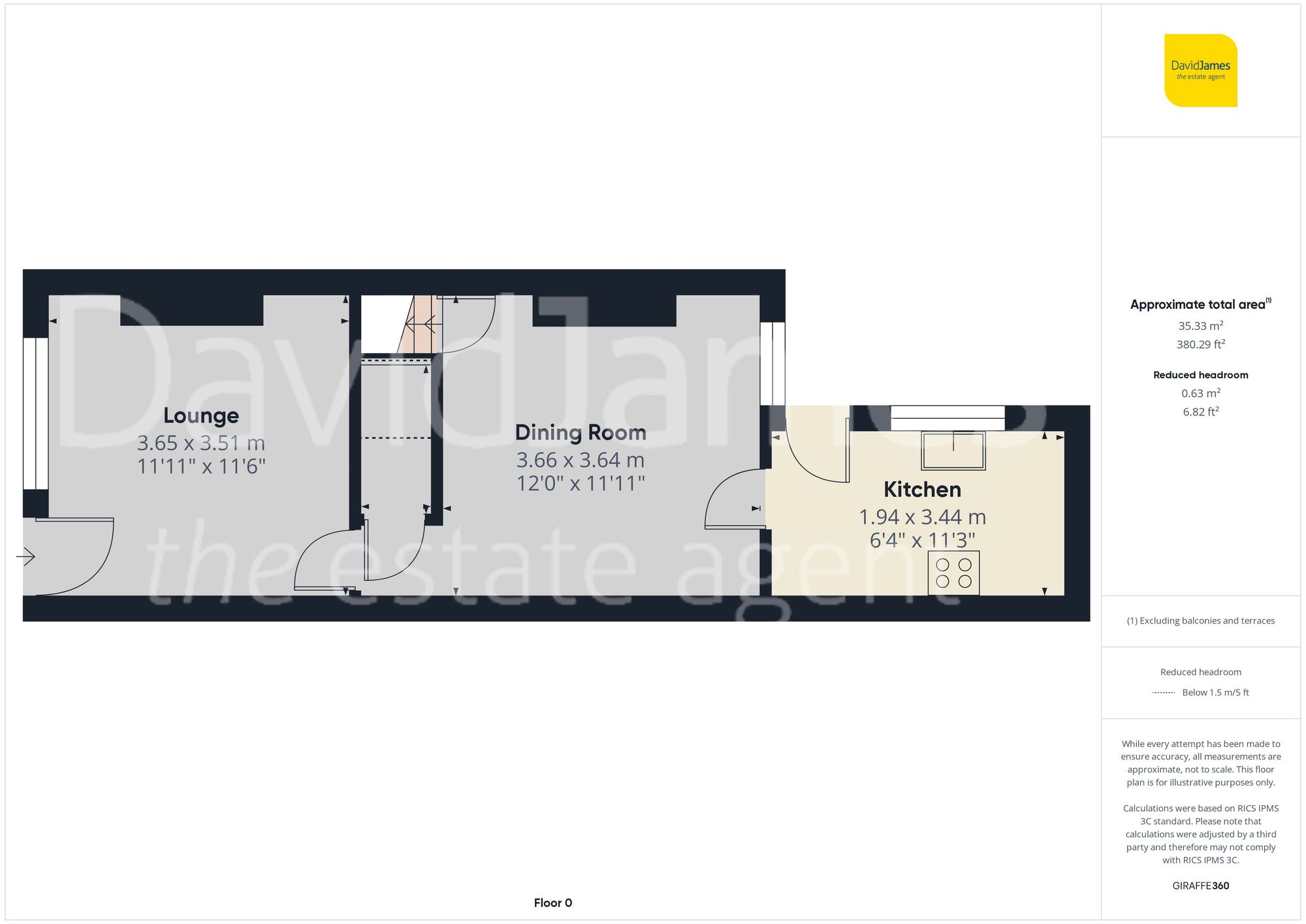 Floorplan for St. Albans Road, Arnold, Nottingham