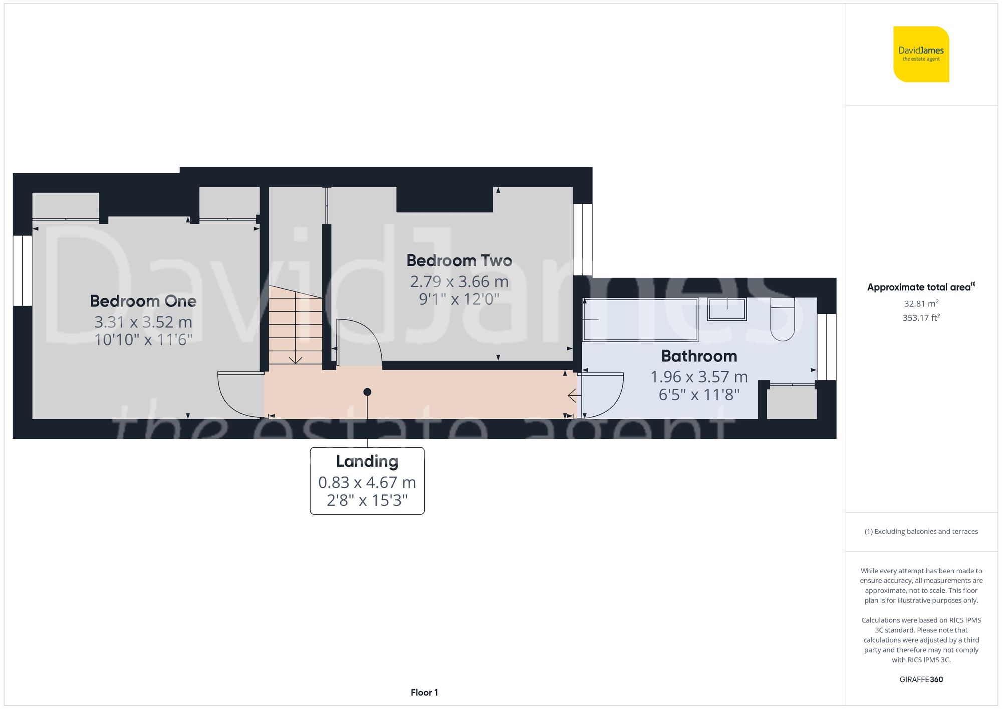 Floorplan for St. Albans Road, Arnold, Nottingham