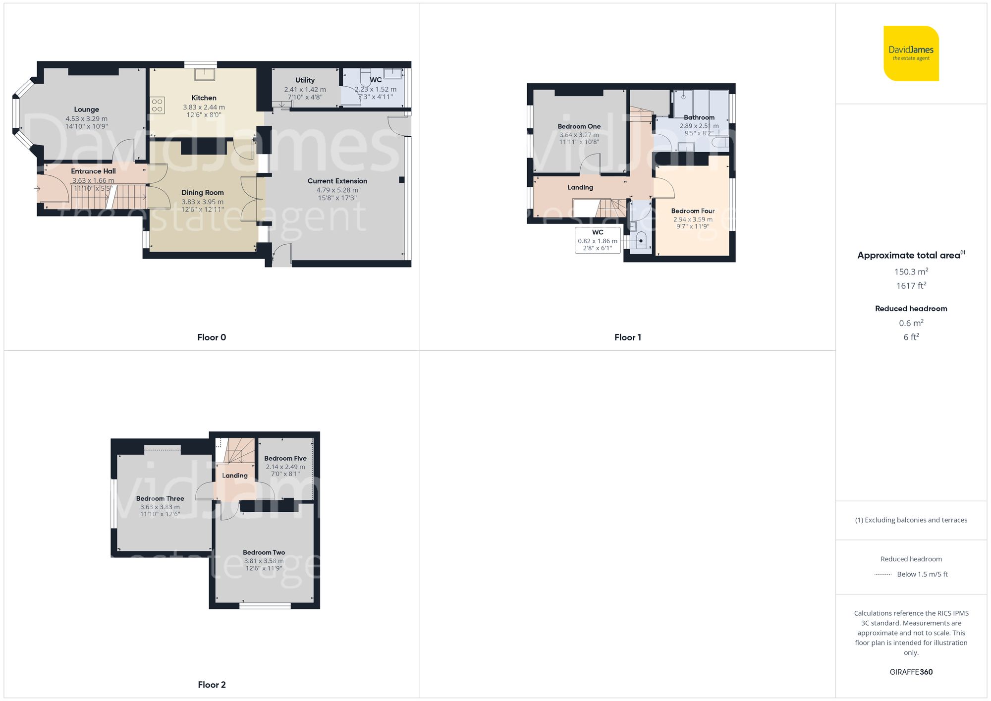 Floorplan for Woodborough Road, Mapperley, Nottingham
