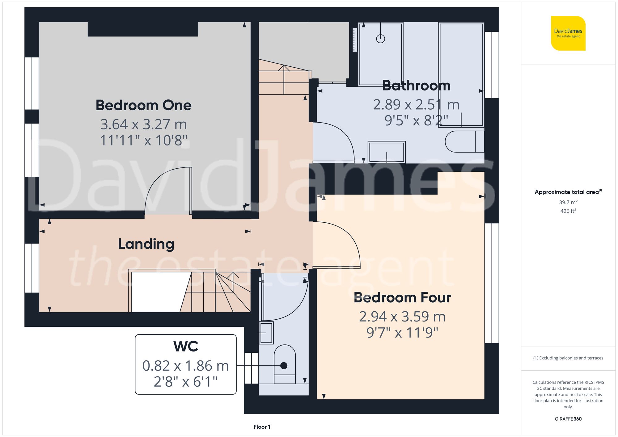 Floorplan for Woodborough Road, Mapperley, Nottingham