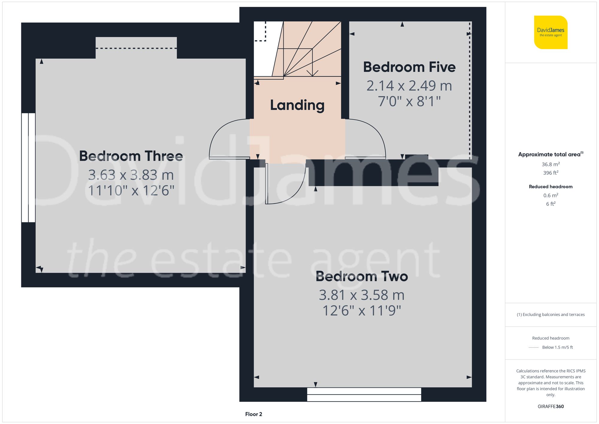 Floorplan for Woodborough Road, Mapperley, Nottingham