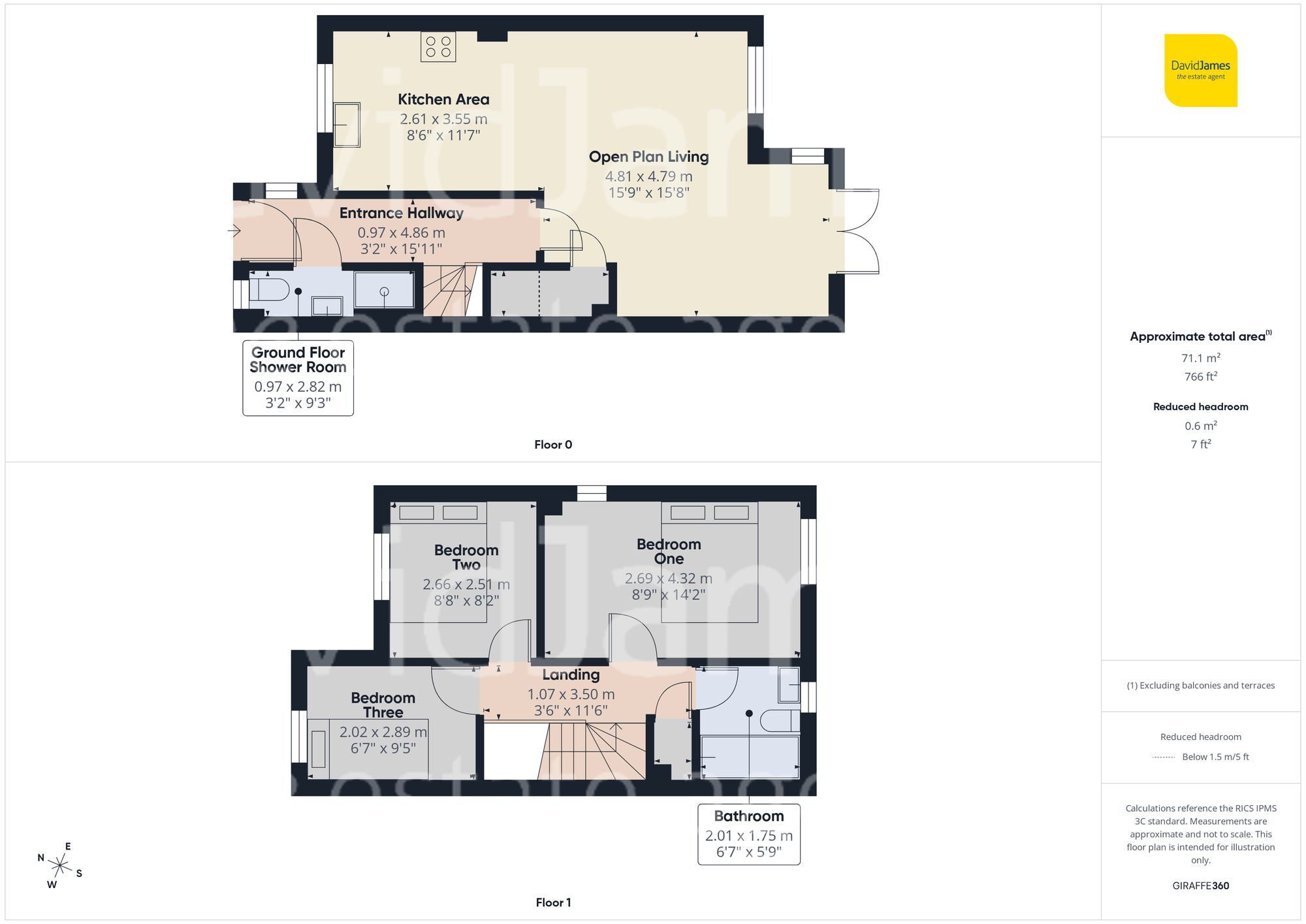 Floorplan for Lancaster Road, Nottingham