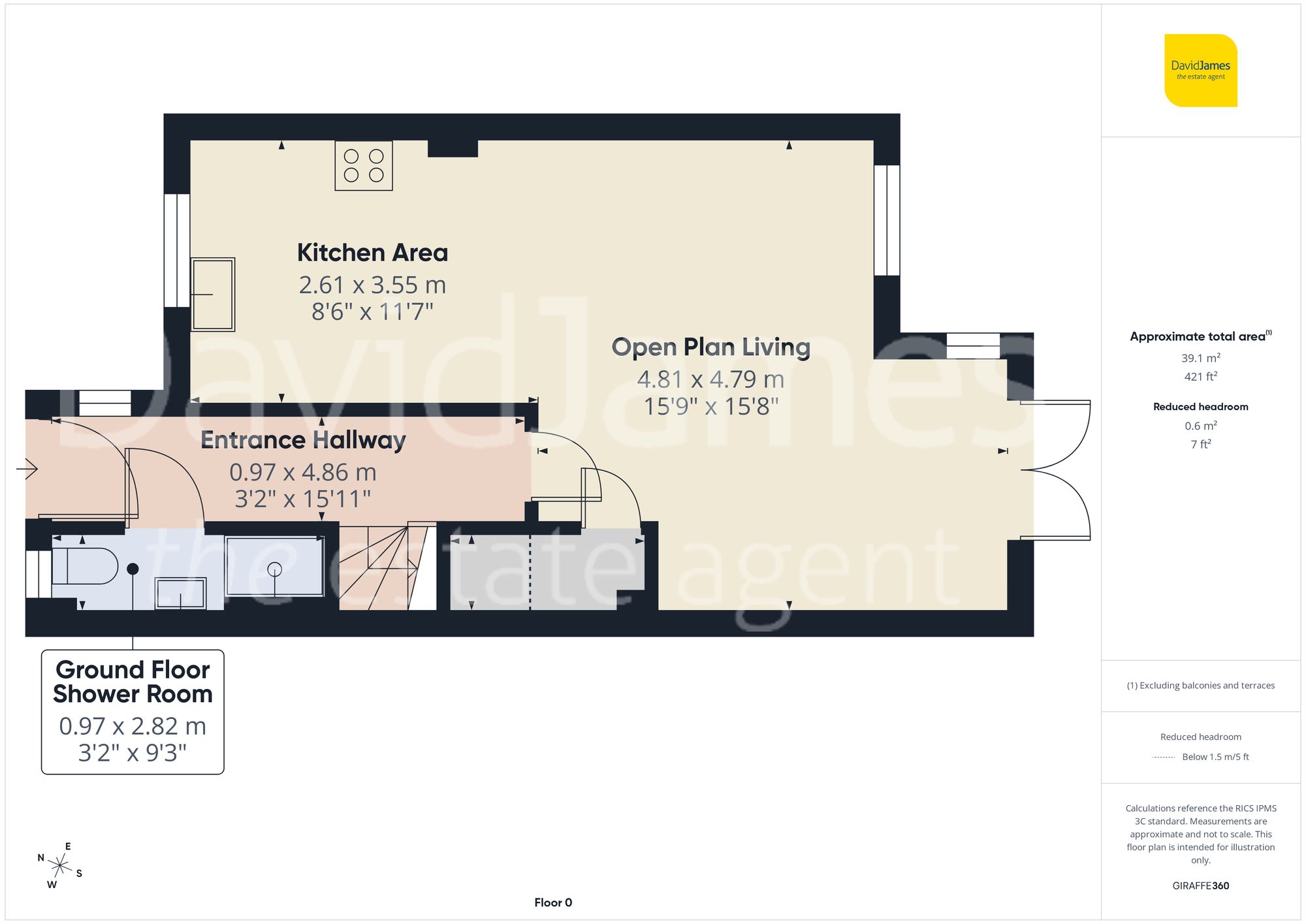 Floorplan for Lancaster Road, Nottingham