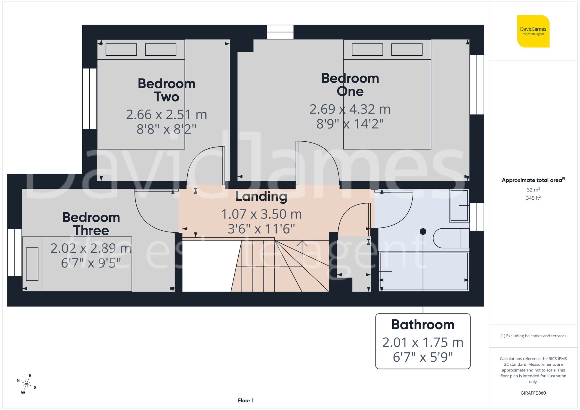 Floorplan for Lancaster Road, Nottingham
