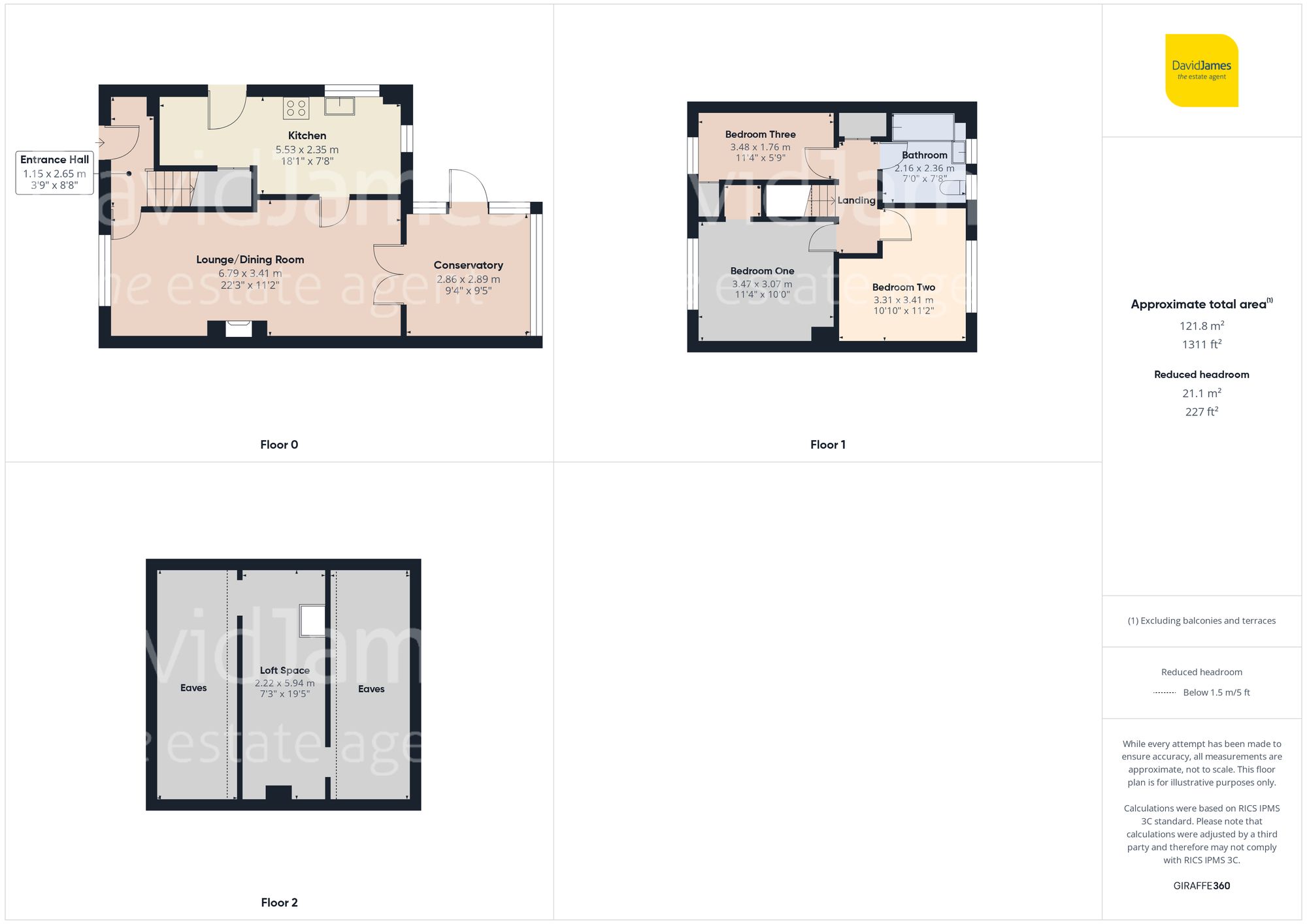 Floorplan for Broadwood Road, Bestwood Park, Nottingham