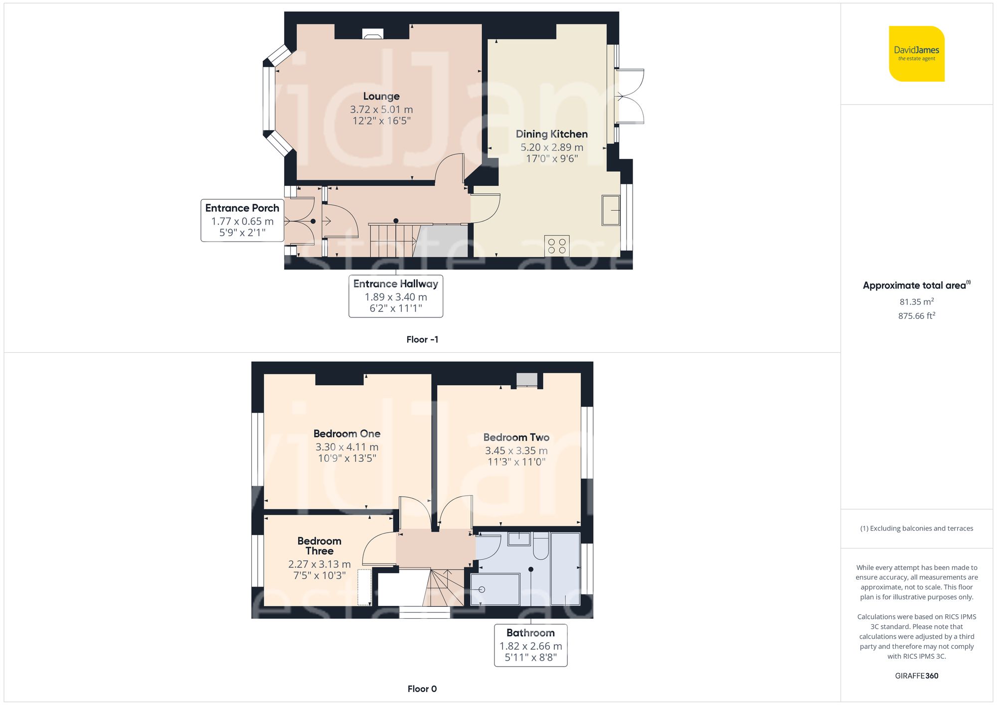 Floorplan for Edwards Lane, Nottingham
