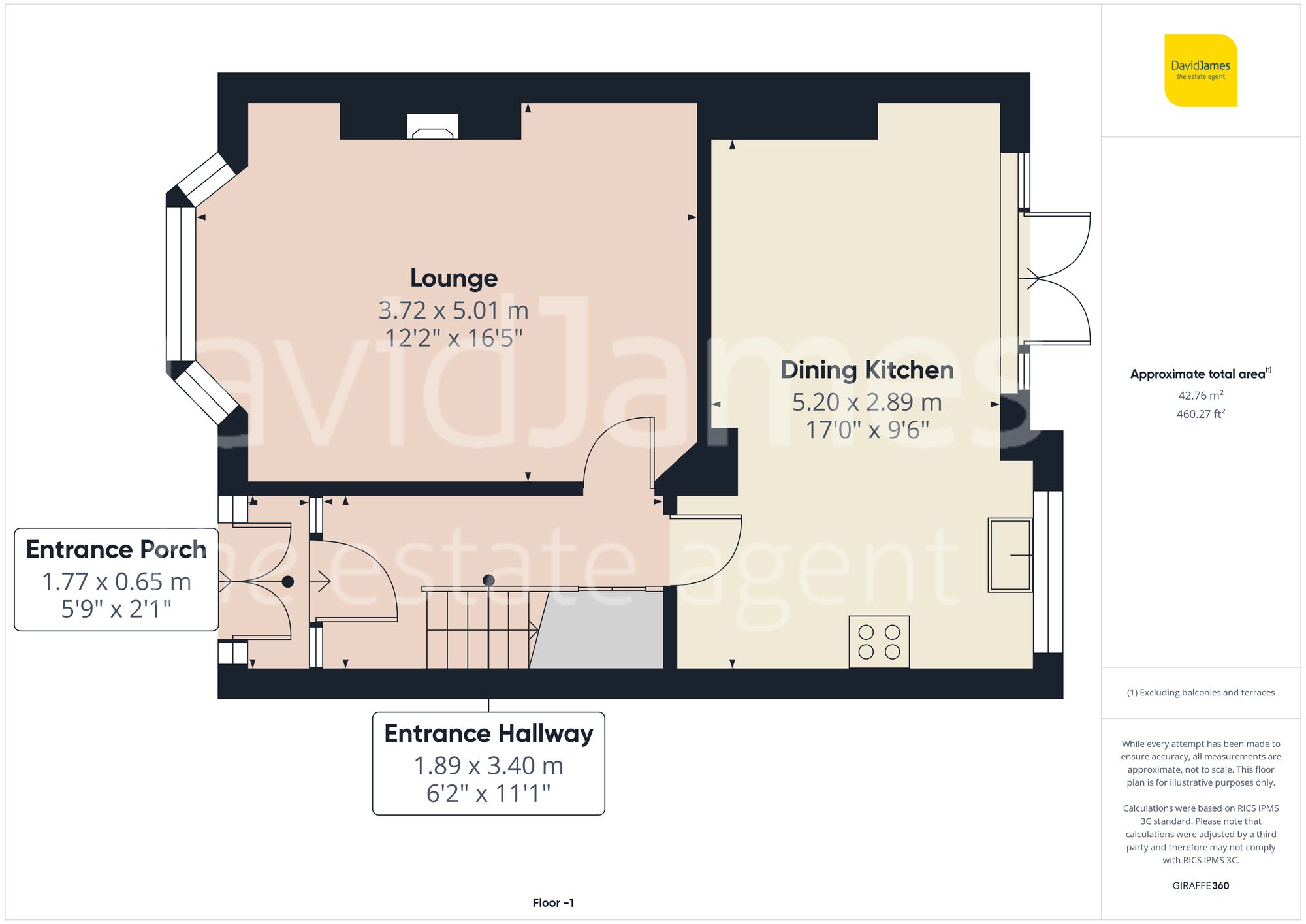 Floorplan for Edwards Lane, Nottingham
