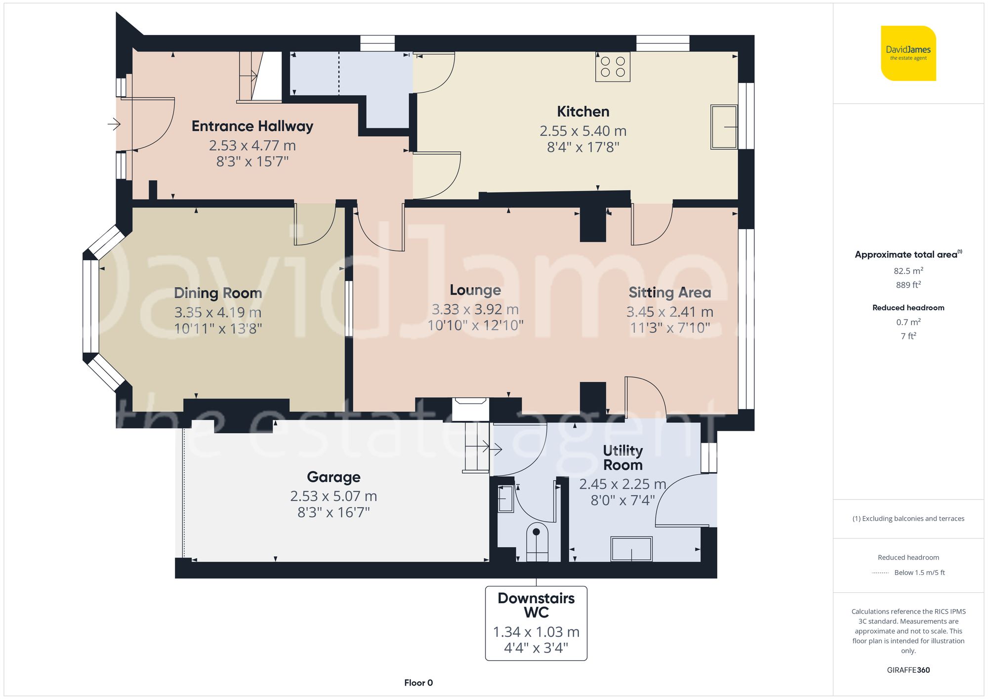 Floorplan for Thackerays Lane, Woodthorpe, Nottingham