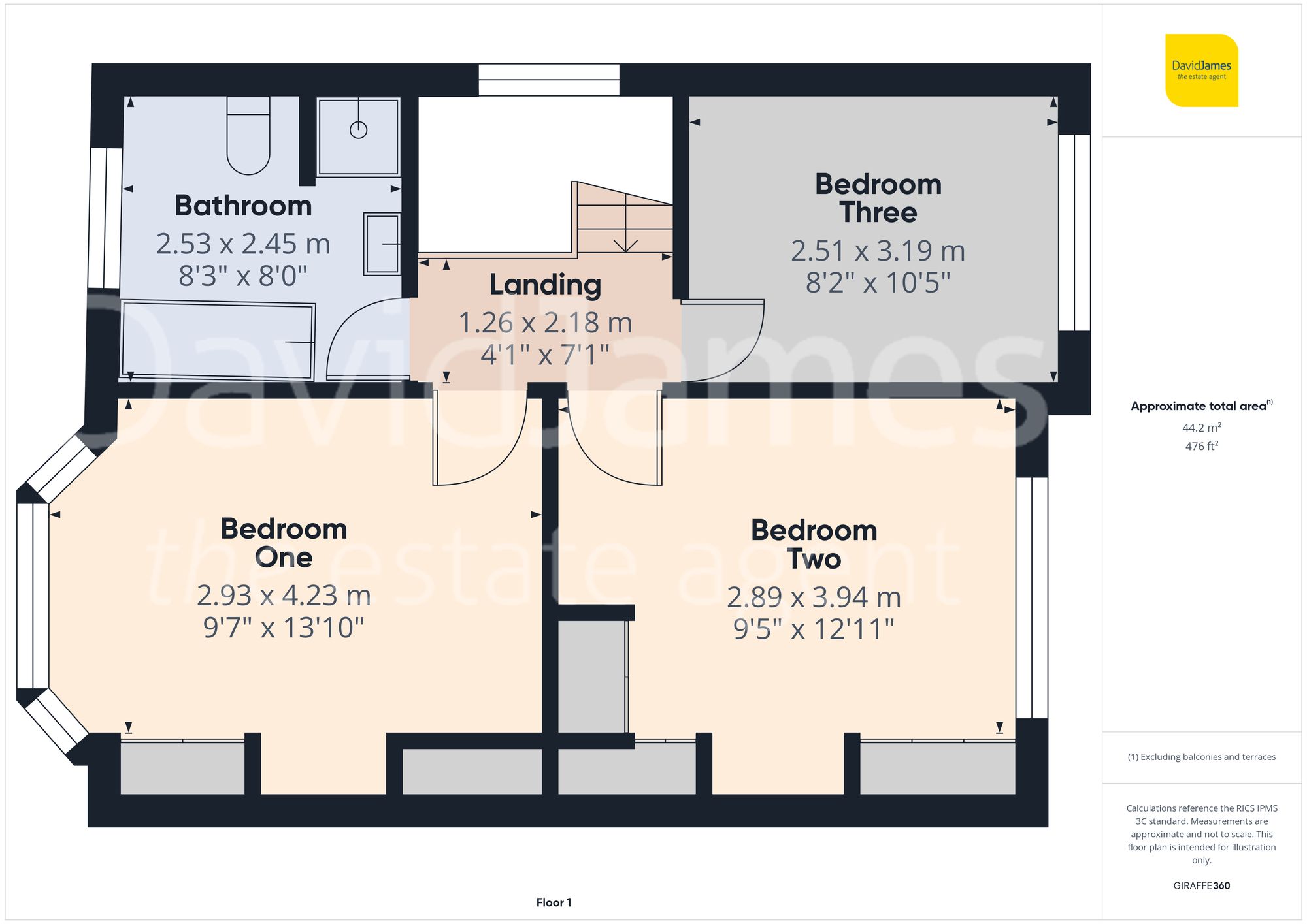Floorplan for Thackerays Lane, Woodthorpe, Nottingham