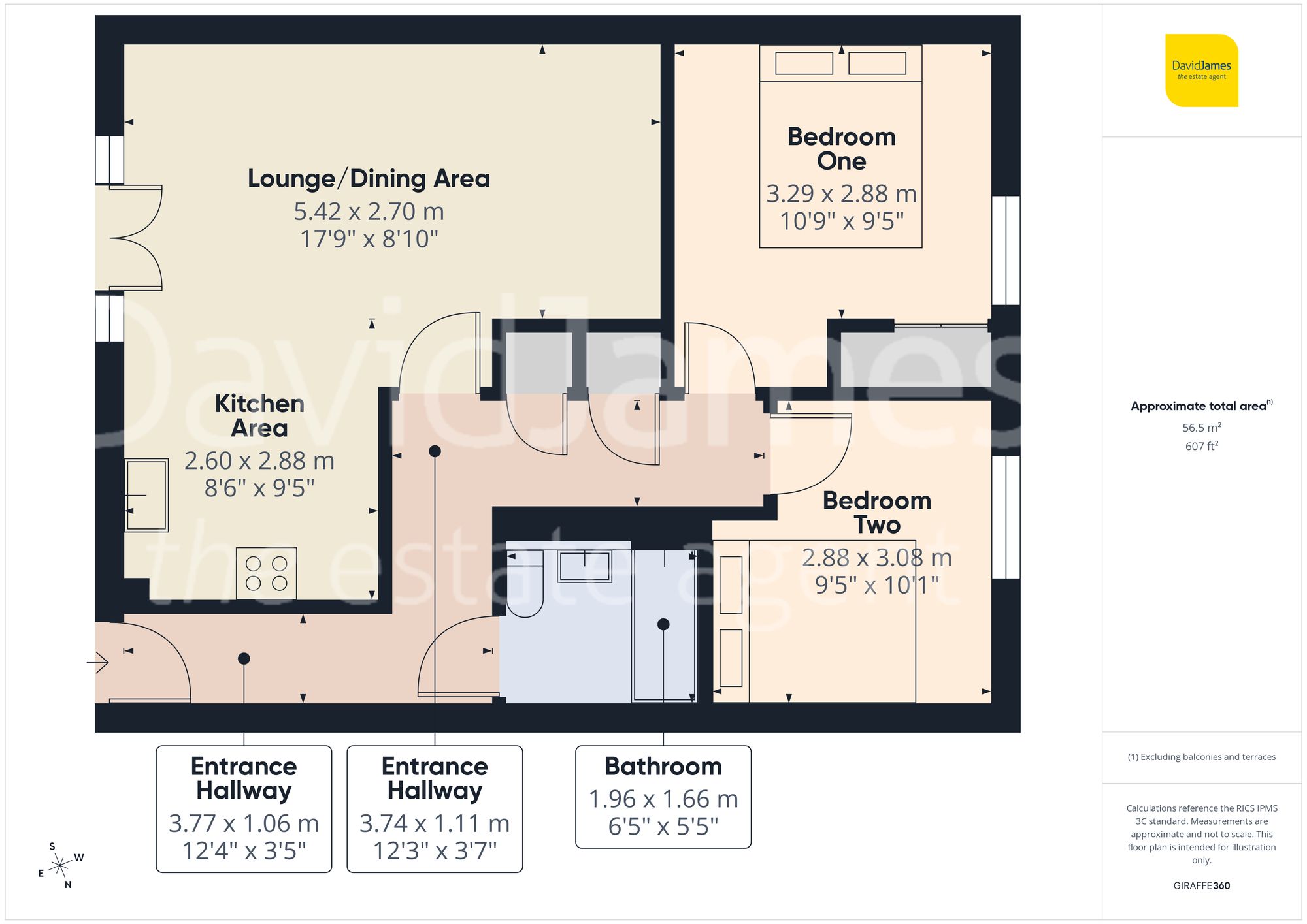 Floorplan for Edison Way, Arnold, Nottingham
