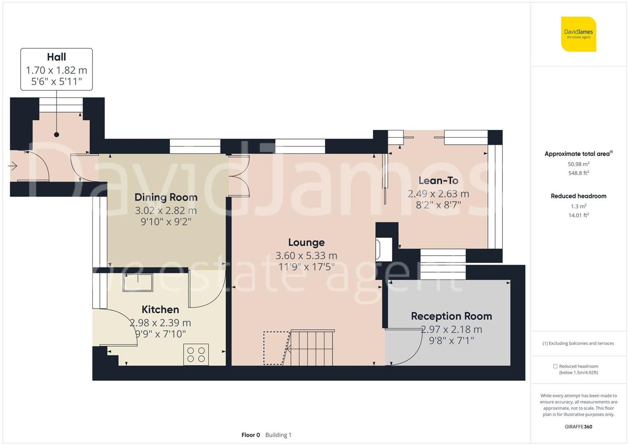 Floorplan for Marshall Road, Mapperley, Nottingham