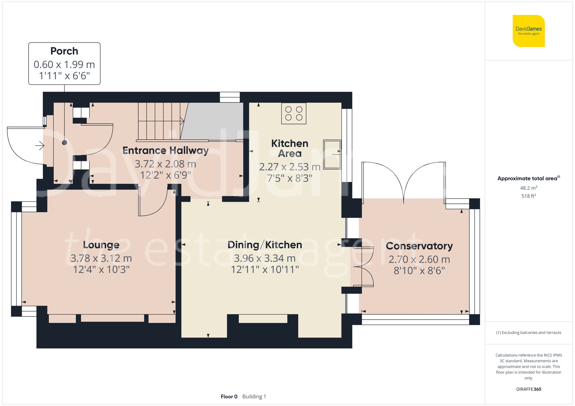 Floorplan for Sunnydale Road, Bakersfield, Nottingham